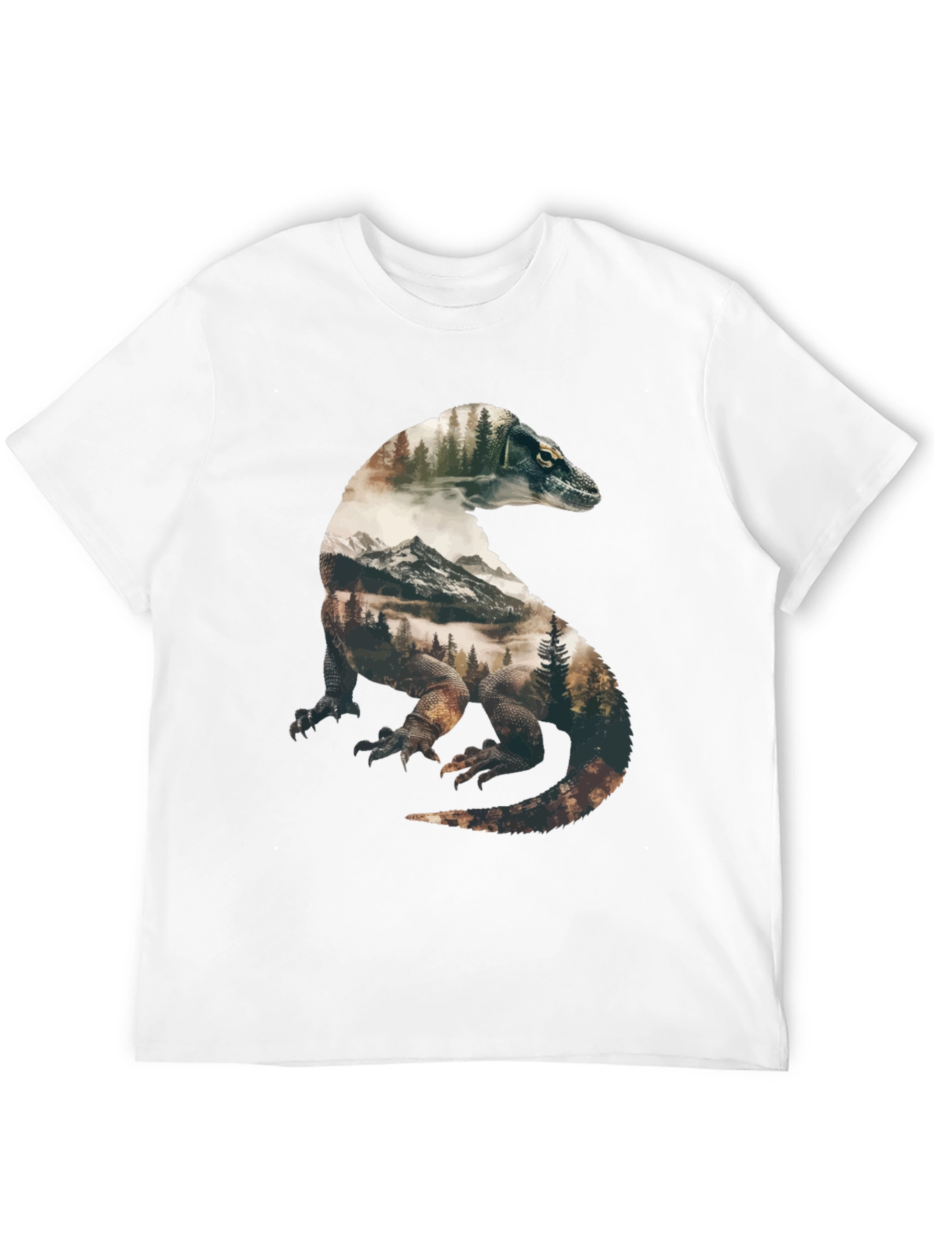 Komodo Dragon Nature Graphic Tee
