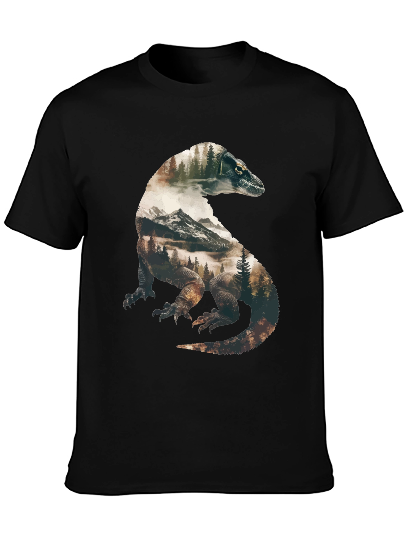 Komodo Dragon Nature Graphic Tee