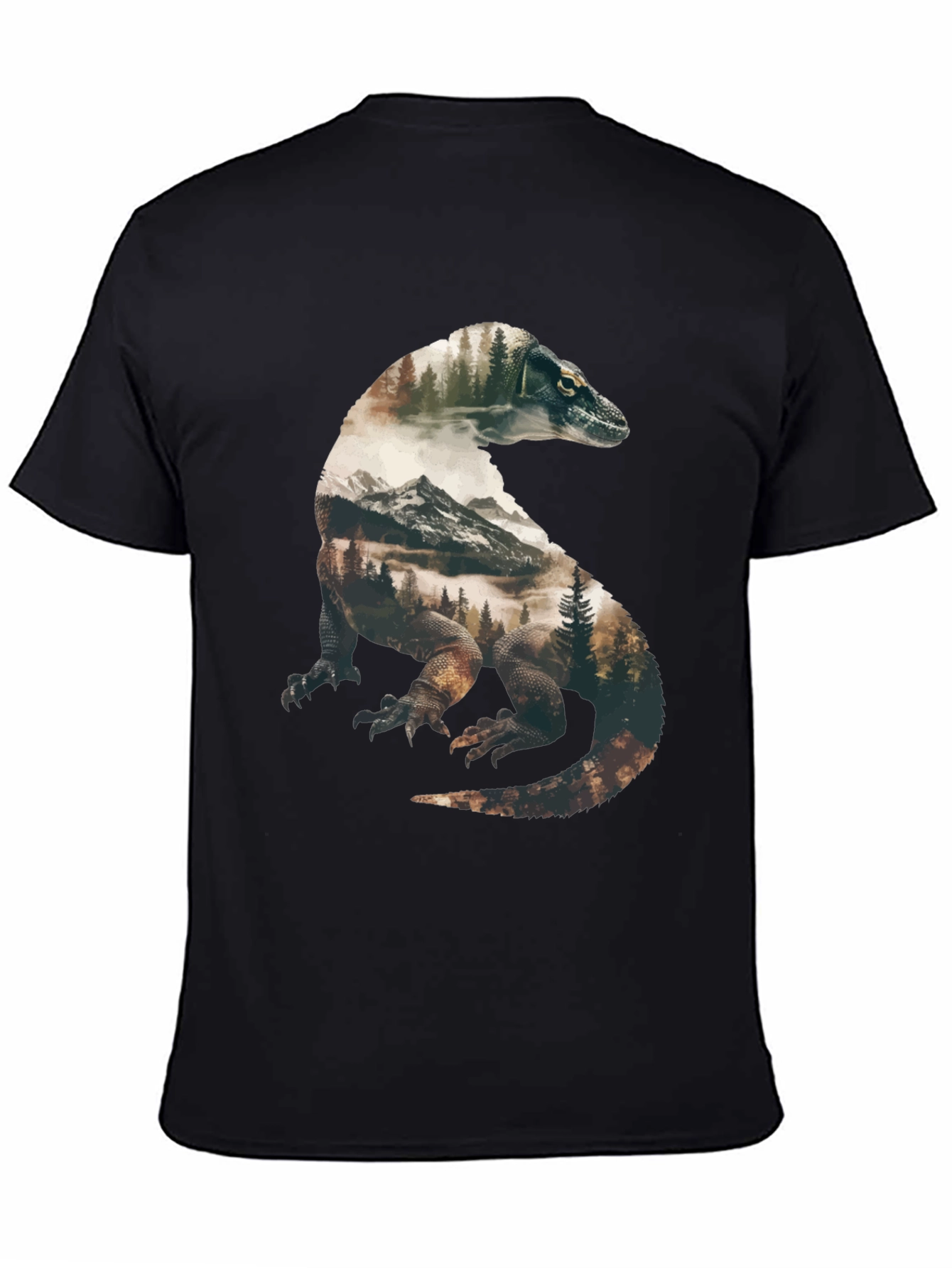 Komodo Dragon Nature Graphic Tee