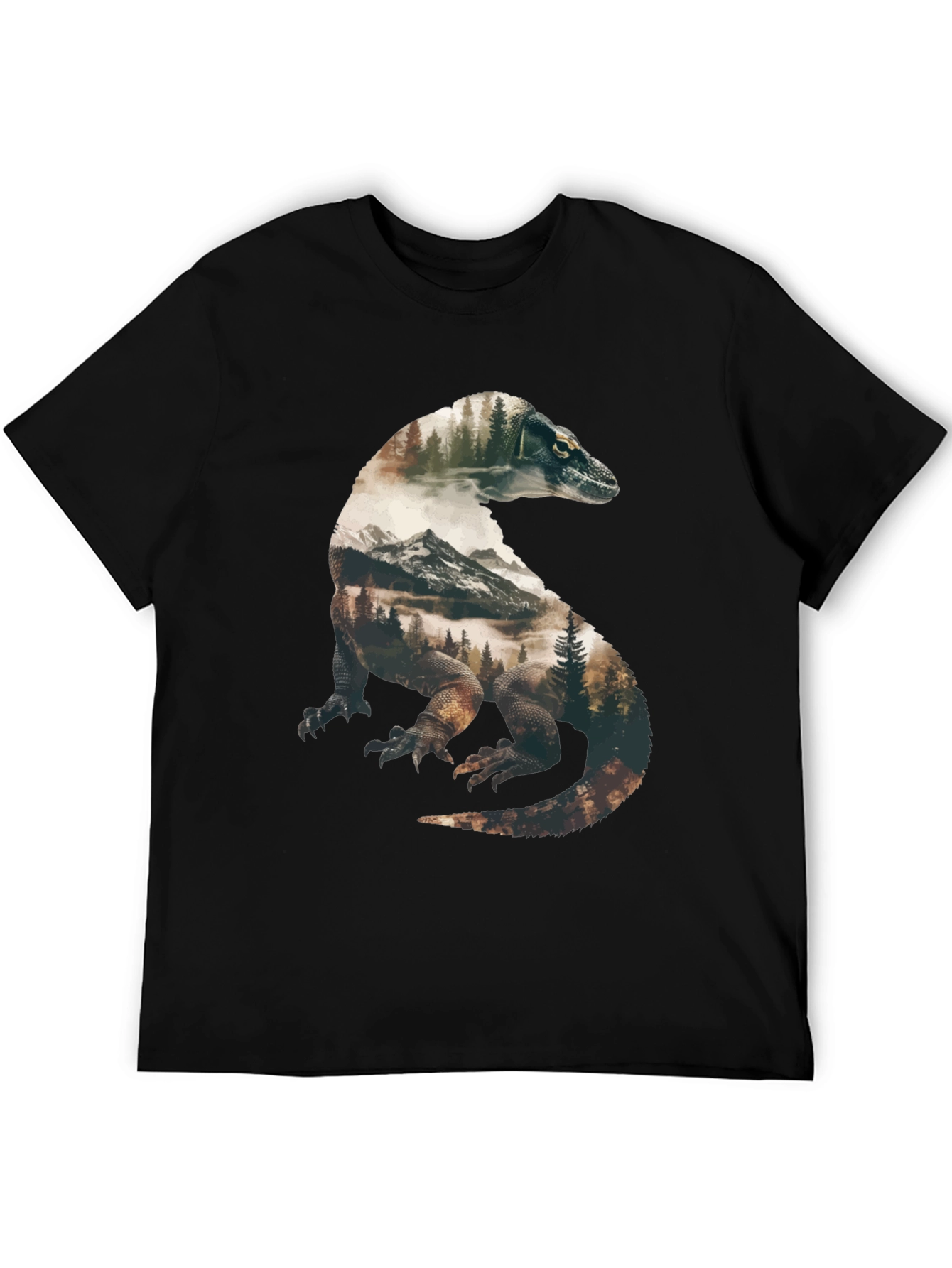 Komodo Dragon Nature Graphic Tee