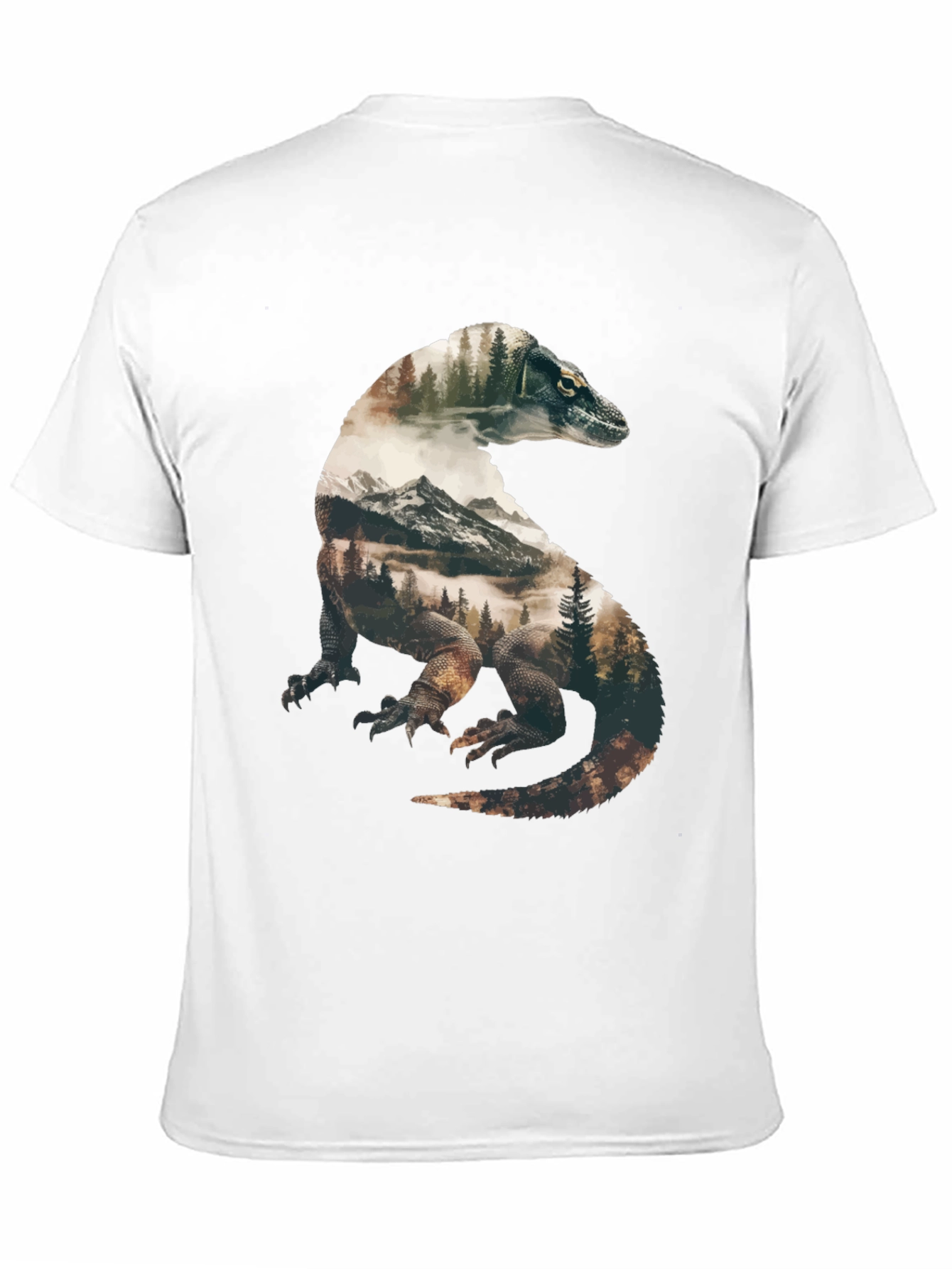 Komodo Dragon Nature Graphic Tee