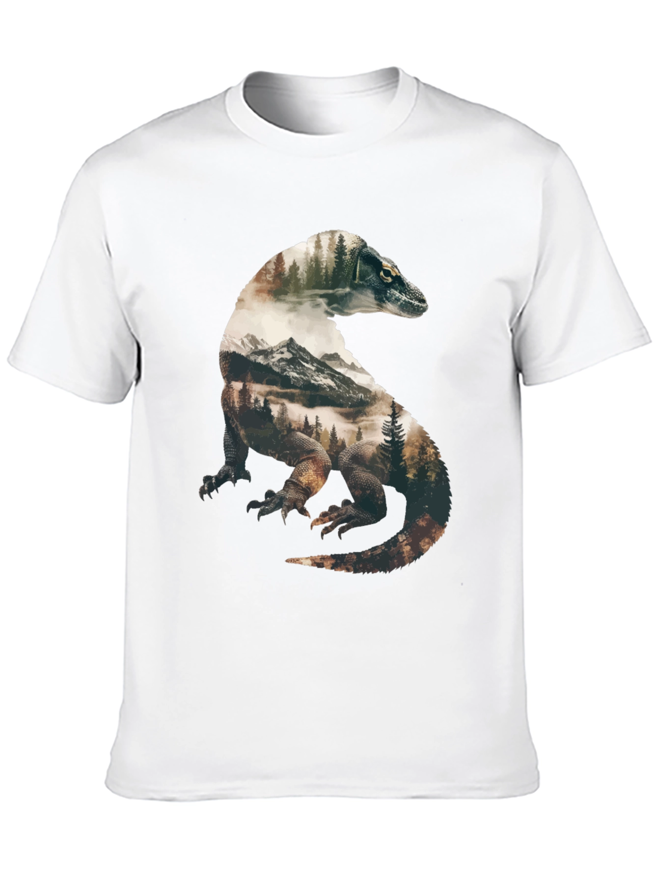 Komodo Dragon Nature Graphic Tee