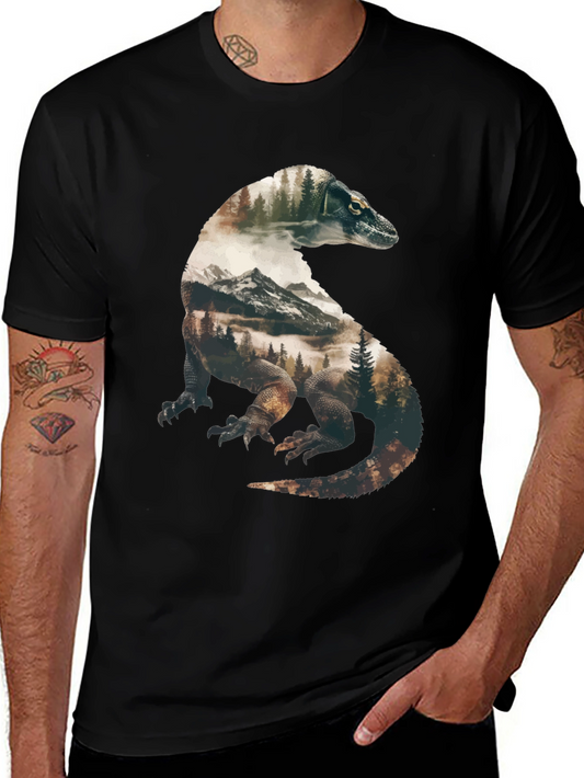 Komodo Dragon Nature Graphic Tee