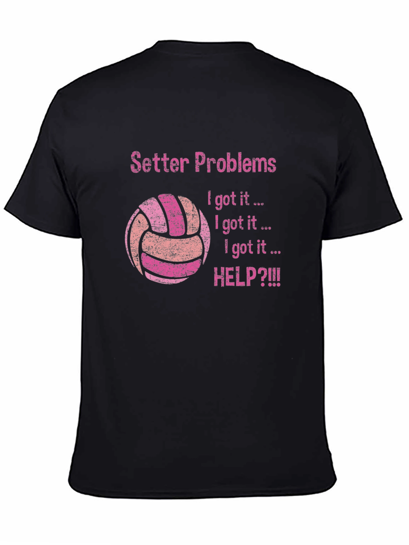 Setter Problems Volleyball Graphic Tee