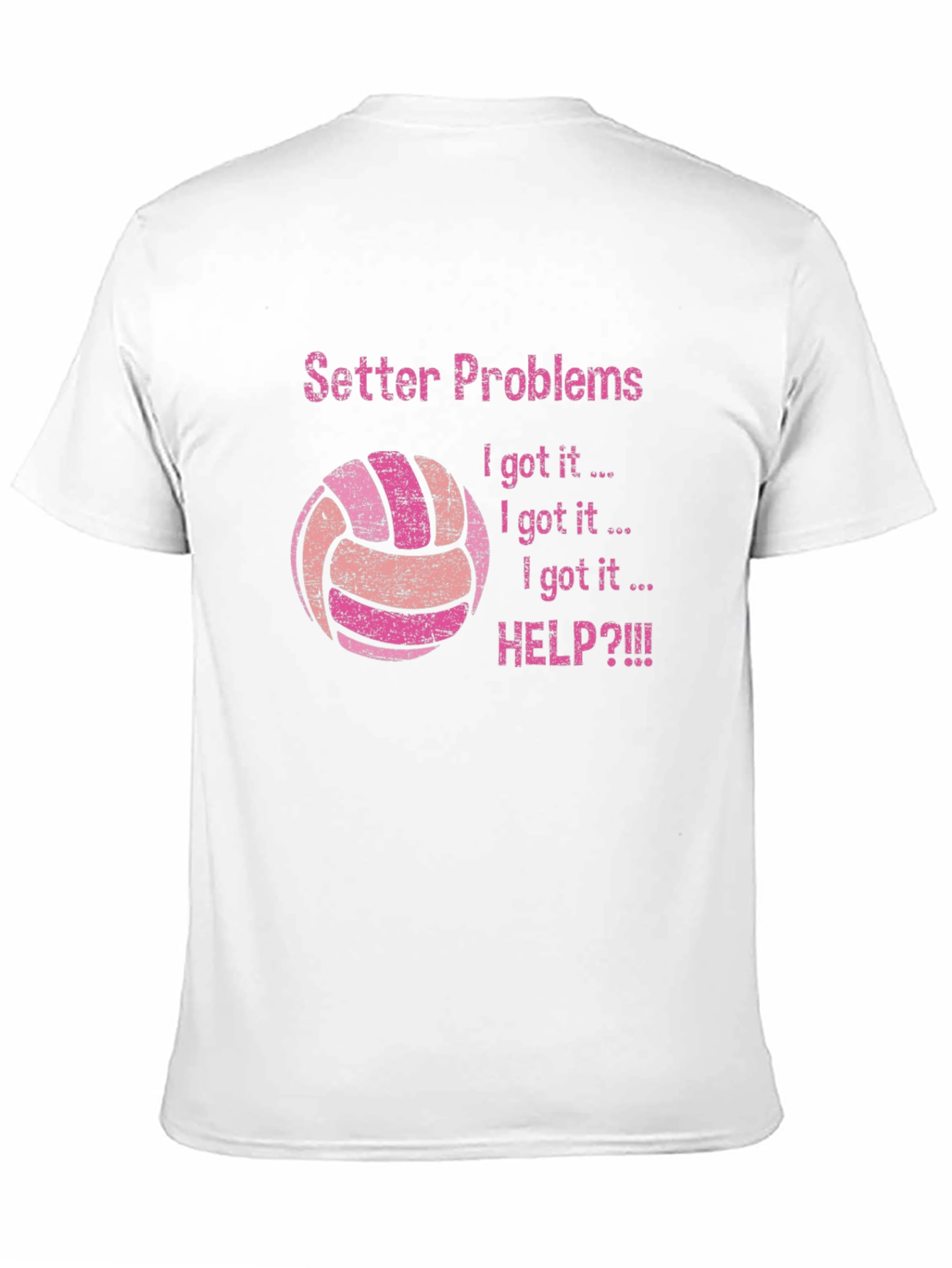 Setter Problems Volleyball Graphic Tee
