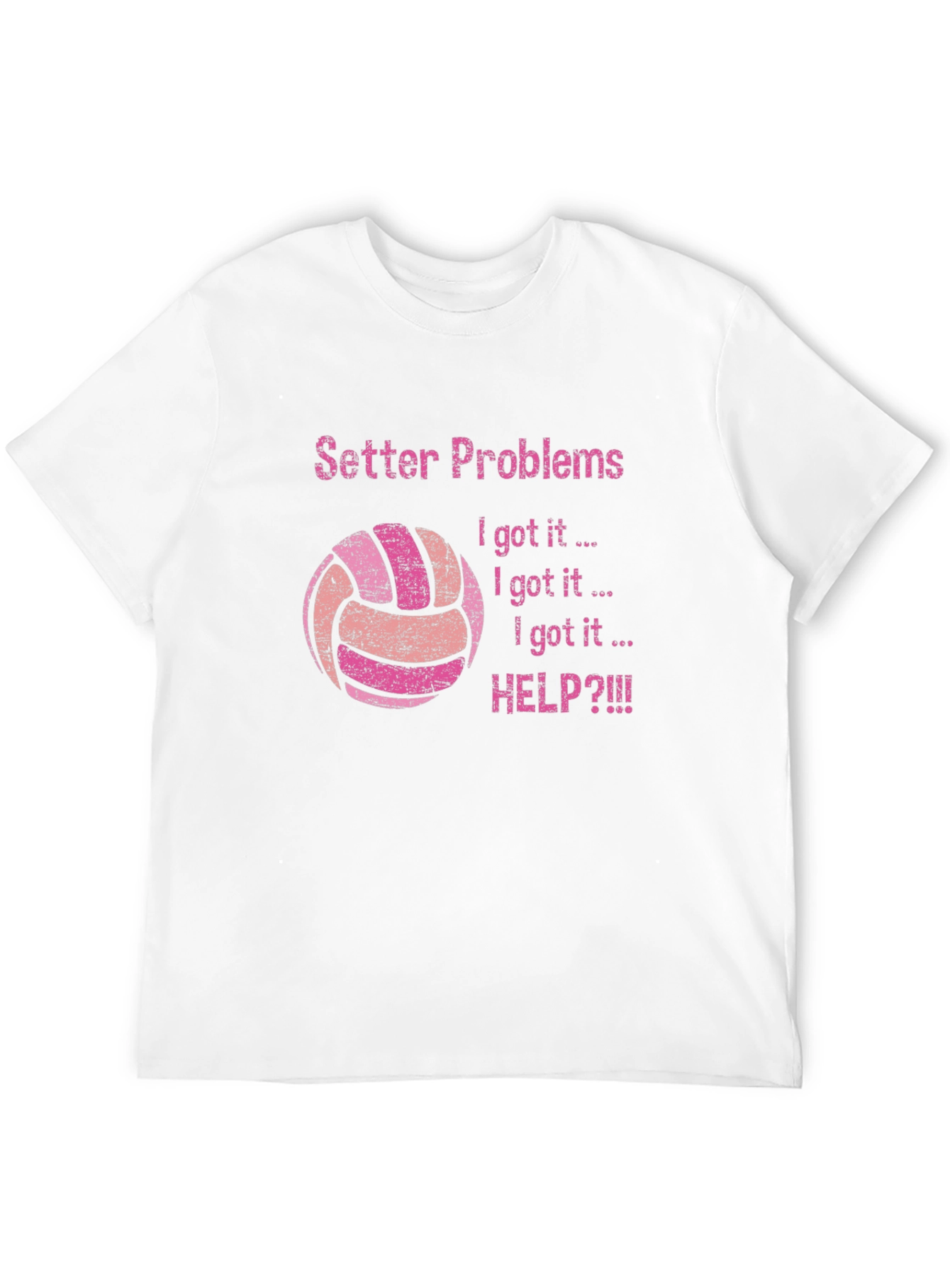 Setter Problems Volleyball Graphic Tee
