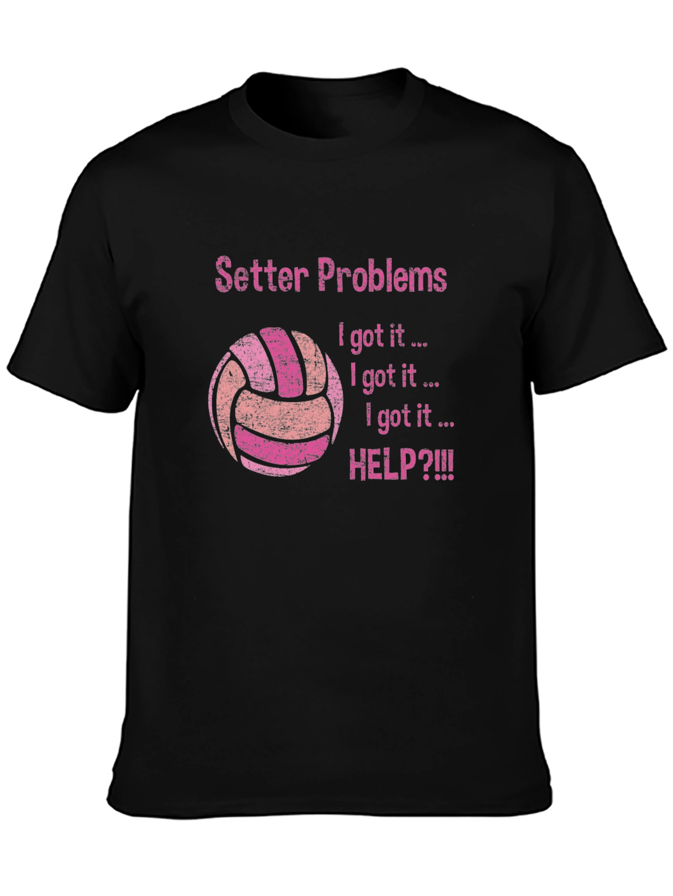 Setter Problems Volleyball Graphic Tee