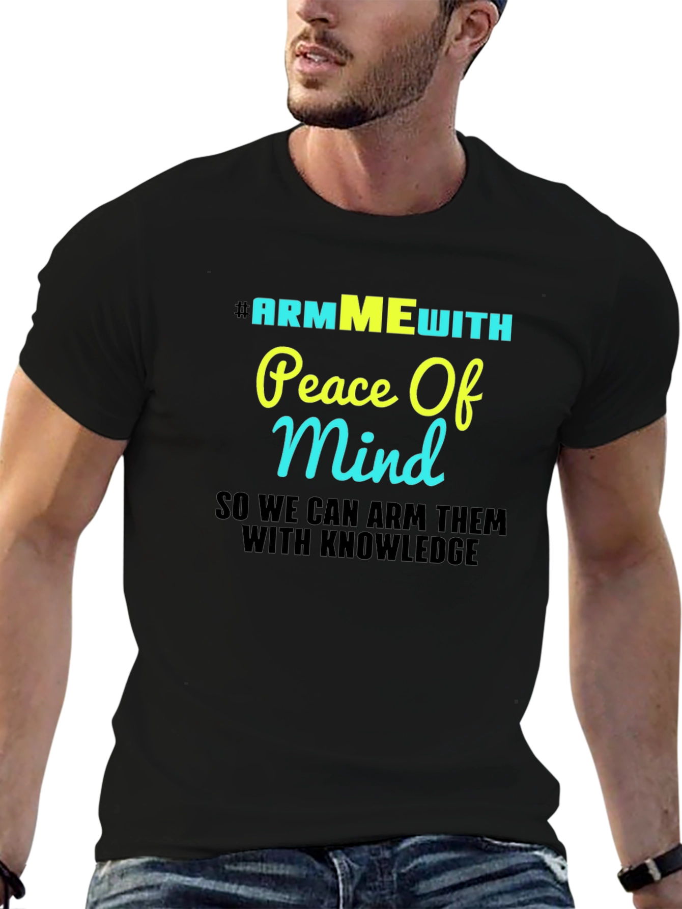 #ArmMEwith Peace Of Mind Graphic T-Shirt