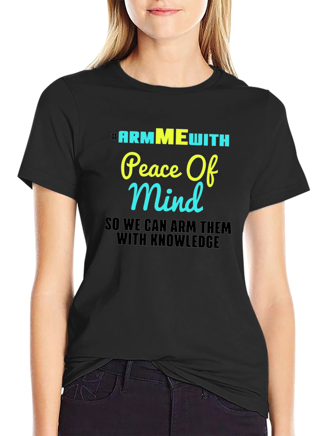 #ArmMEwith Peace Of Mind Graphic T-Shirt