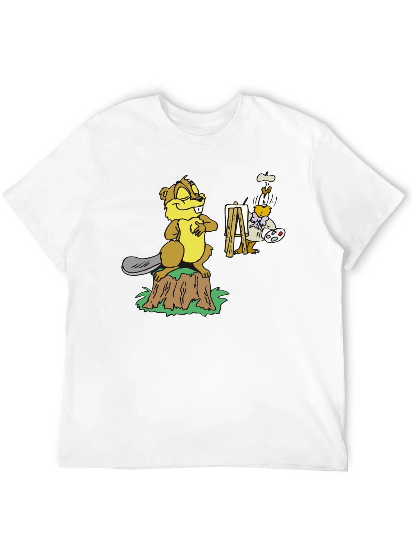 Cartoon Beaver T-Shirt