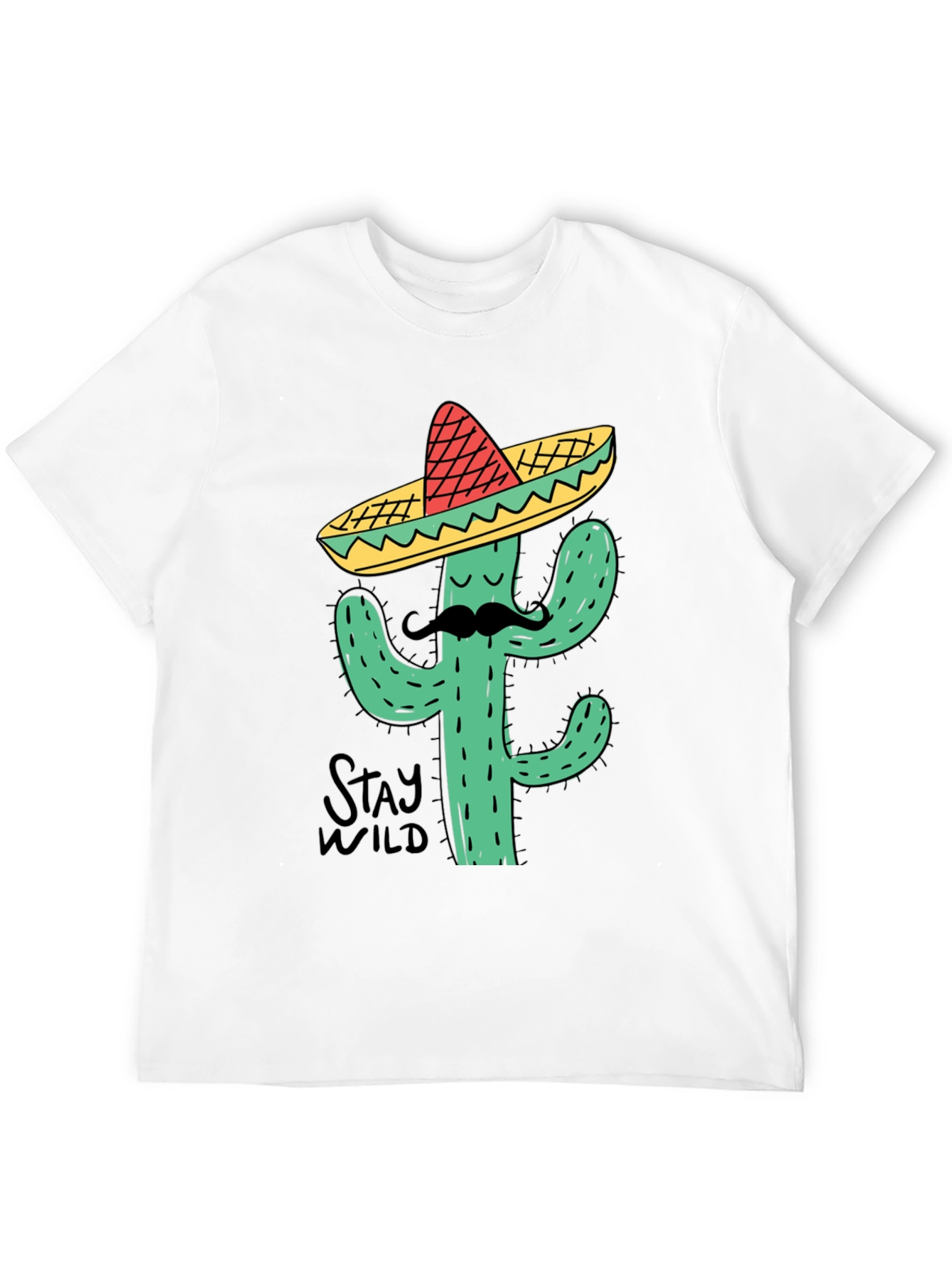 Cactus T-Shirt - Stay Wild Tee