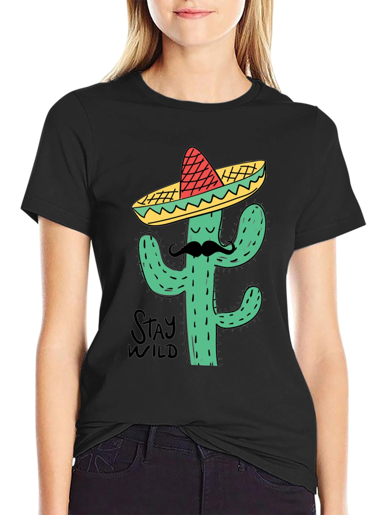 Cactus T-Shirt - Stay Wild Tee