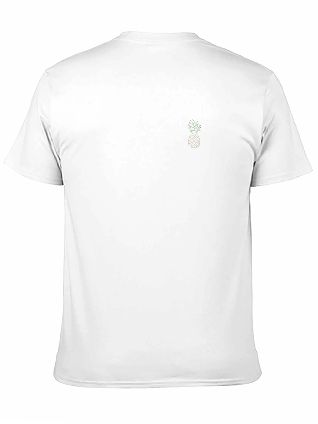 Pineapple Graphic Black T-Shirt