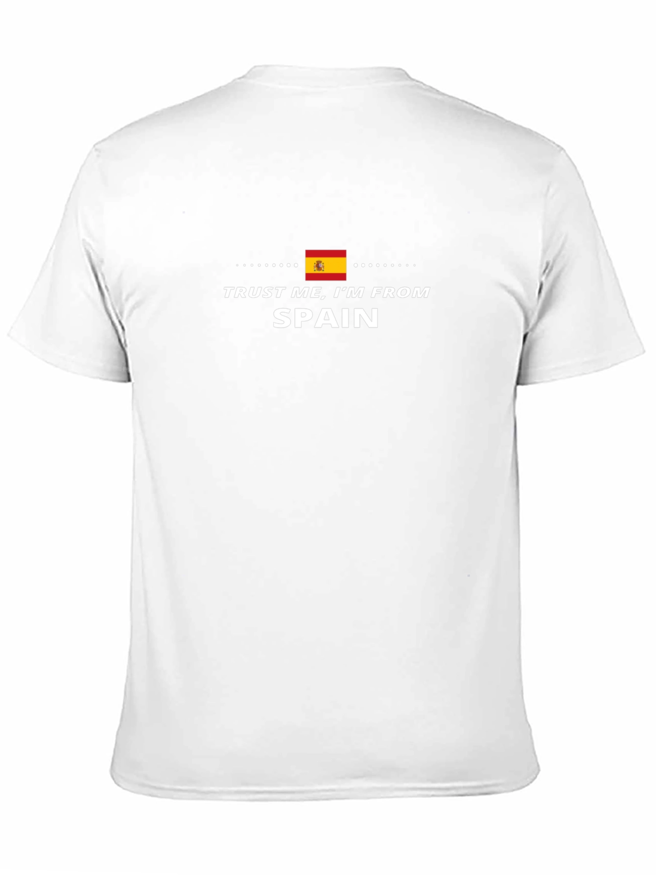 Trust Me Im From Spain T-Shirt - Black