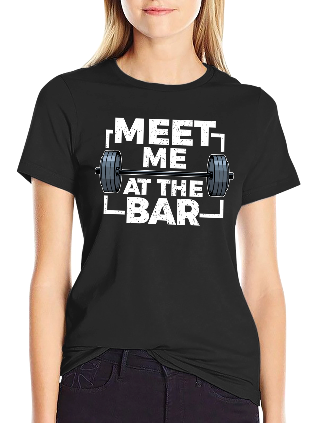 Meet Me at the Bar Weightlifting T-Shirt