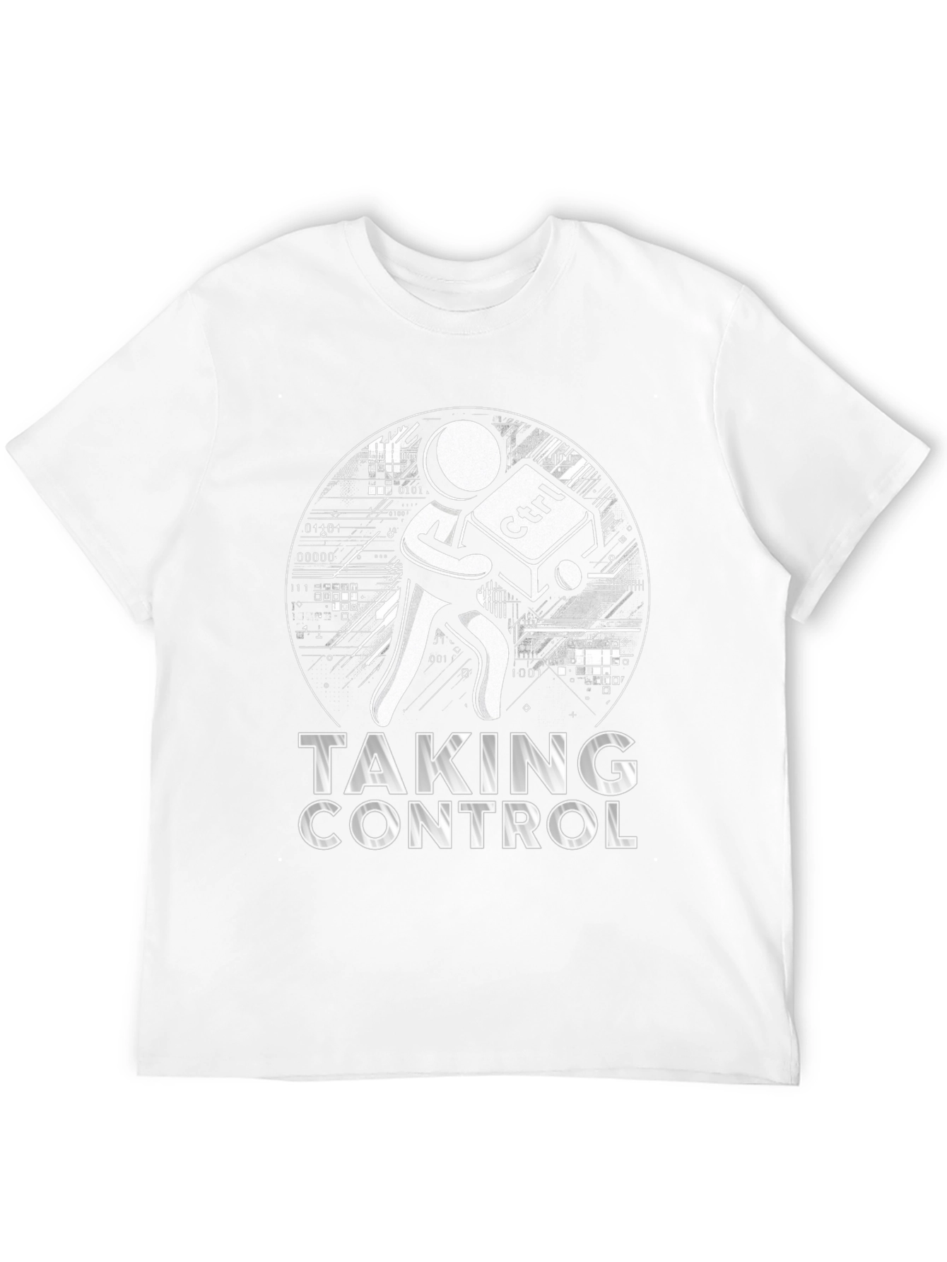 Taking Control T-Shirt - Black