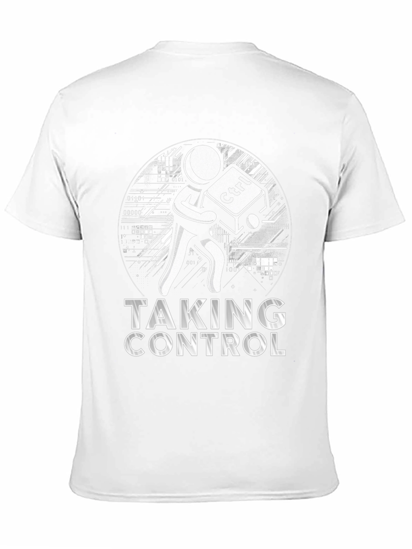 Taking Control T-Shirt - Black
