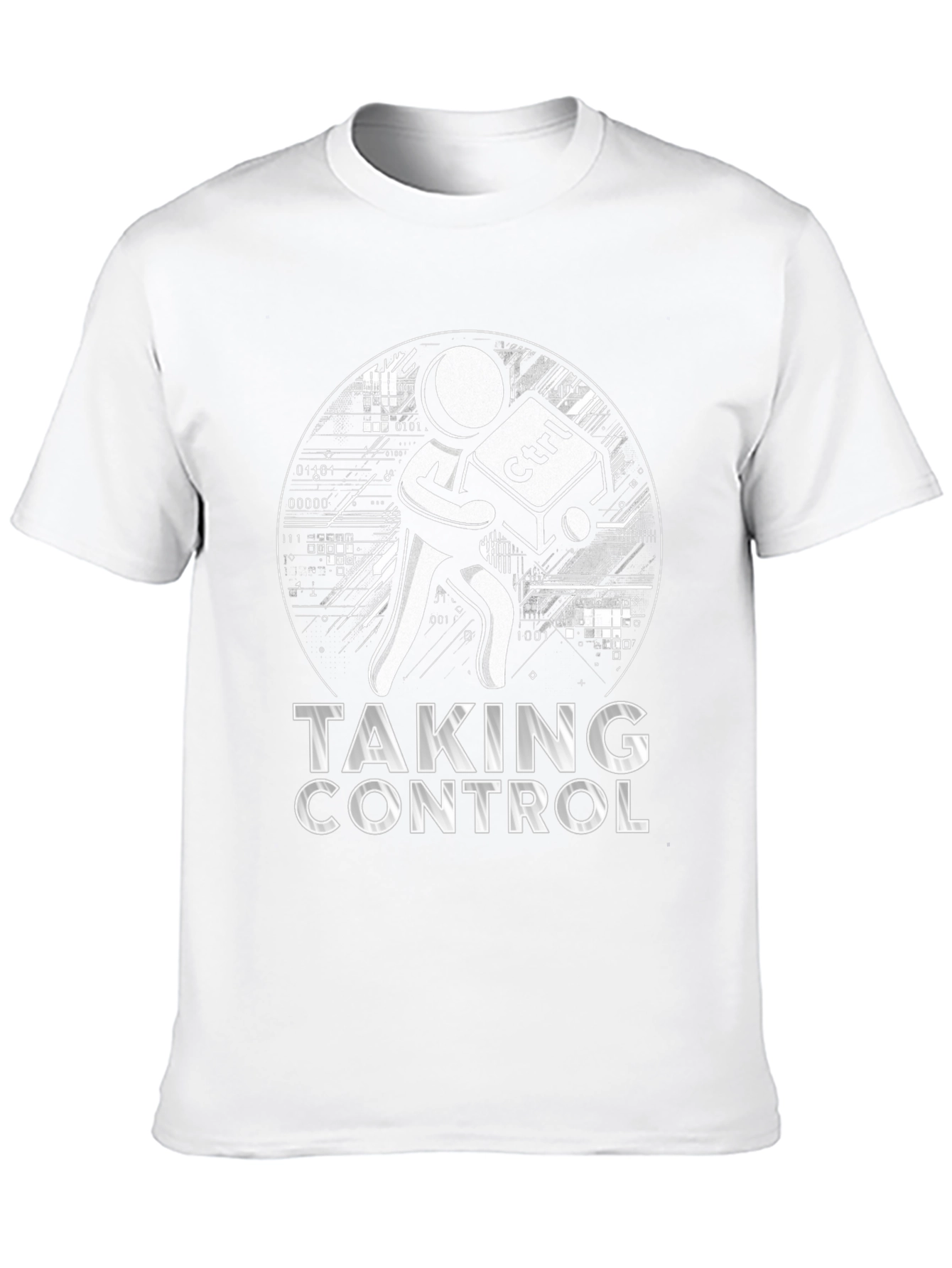 Taking Control T-Shirt - Black