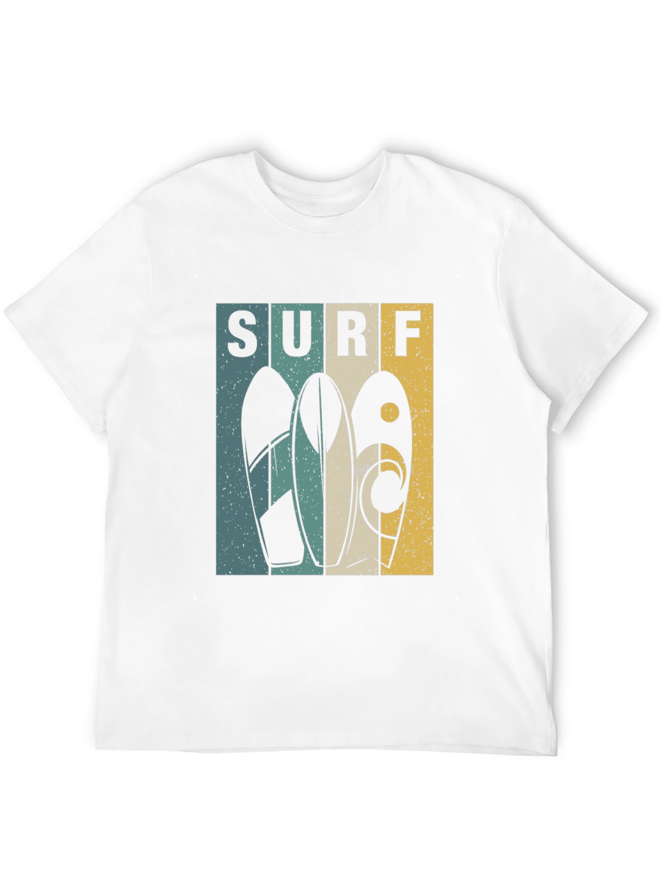 Surfboard Retro Graphic Tee