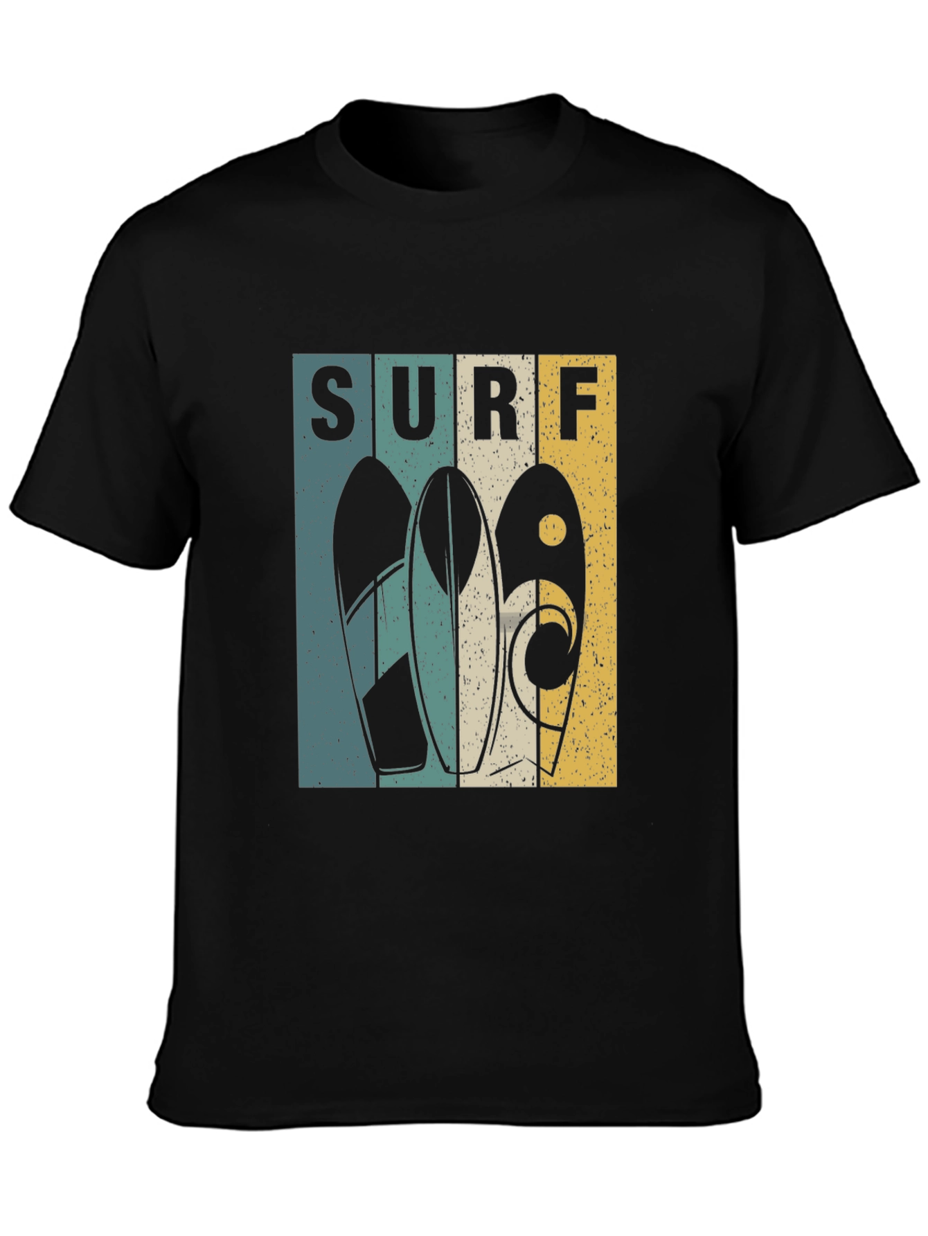 Surfboard Retro Graphic Tee