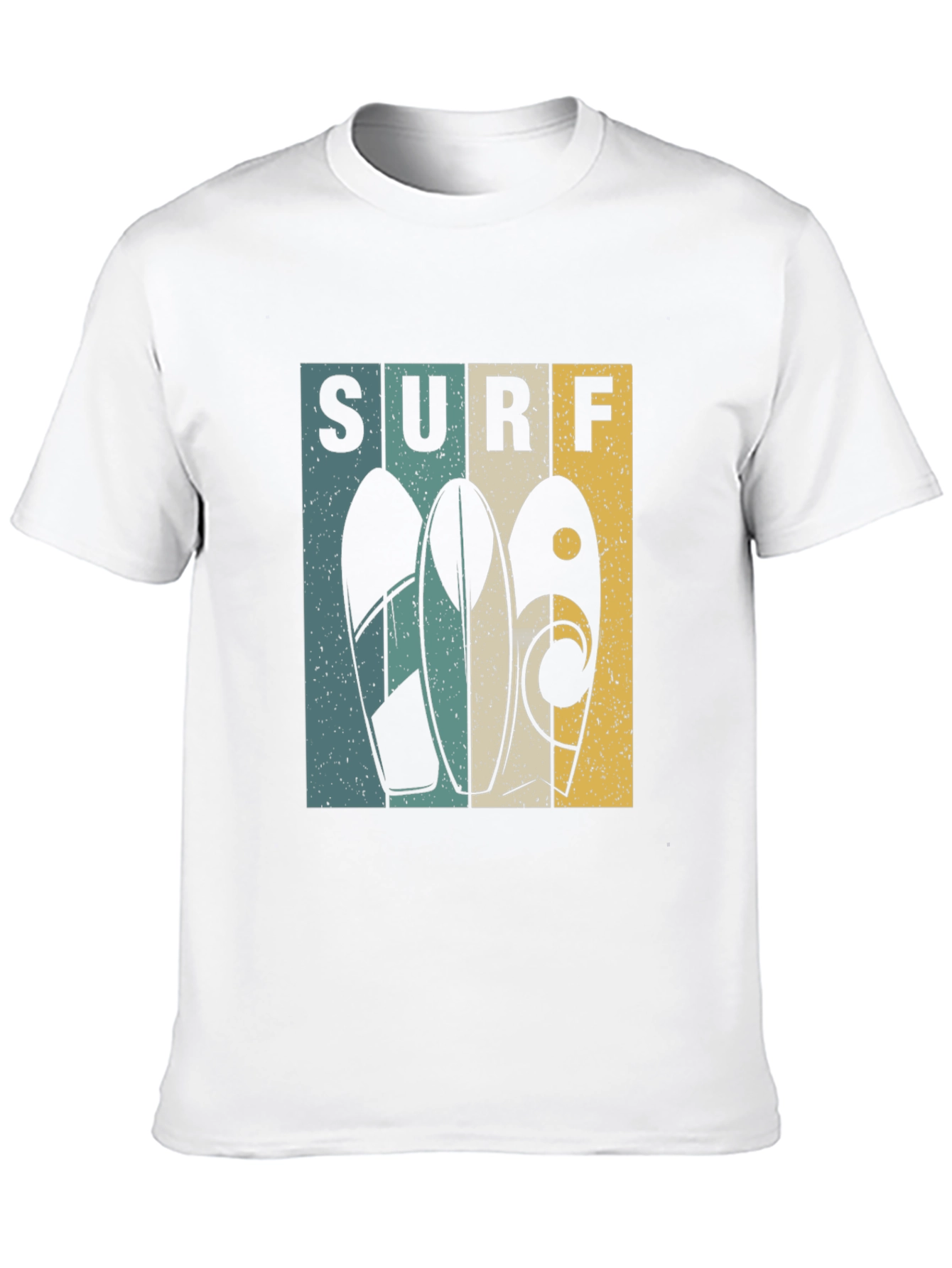 Surfboard Retro Graphic Tee