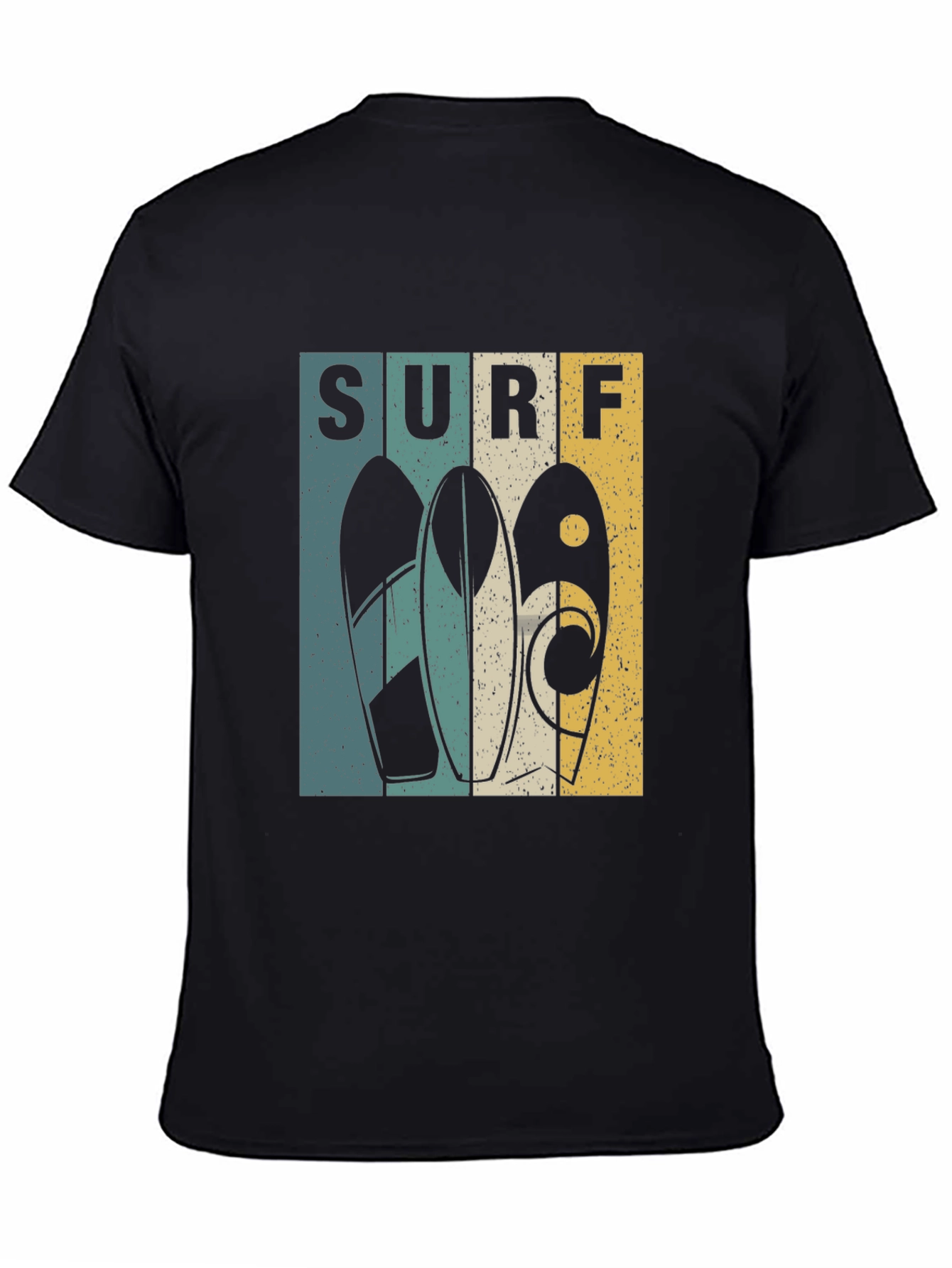 Surfboard Retro Graphic Tee