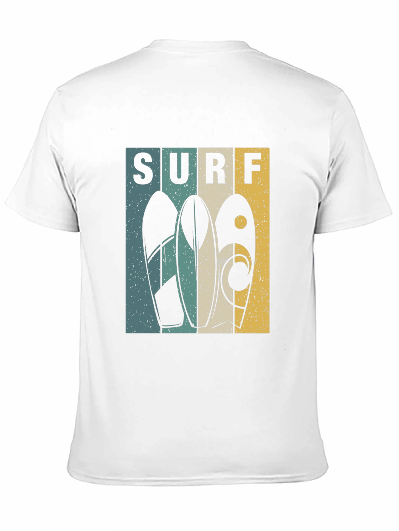 Surfboard Retro Graphic Tee