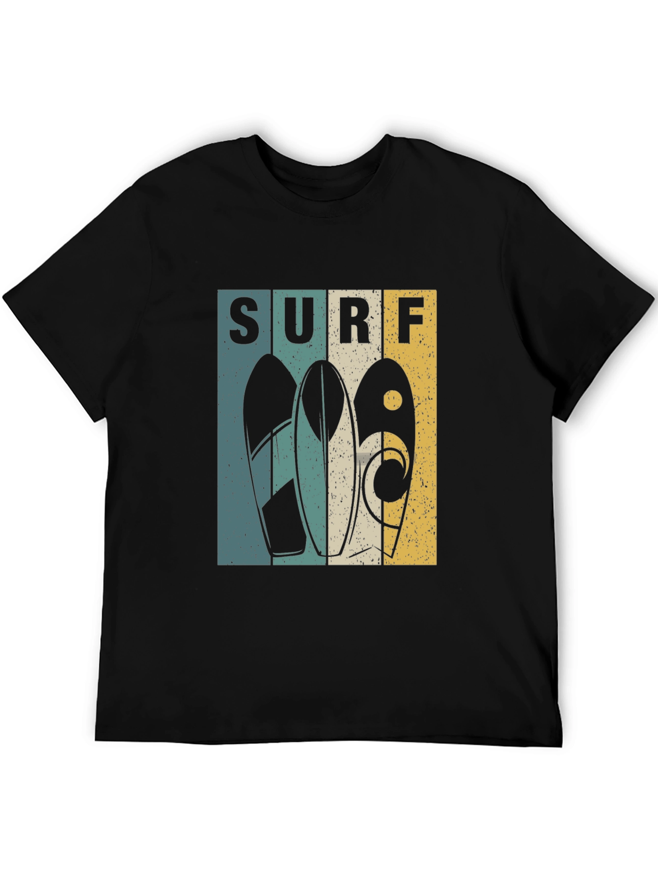 Surfboard Retro Graphic Tee