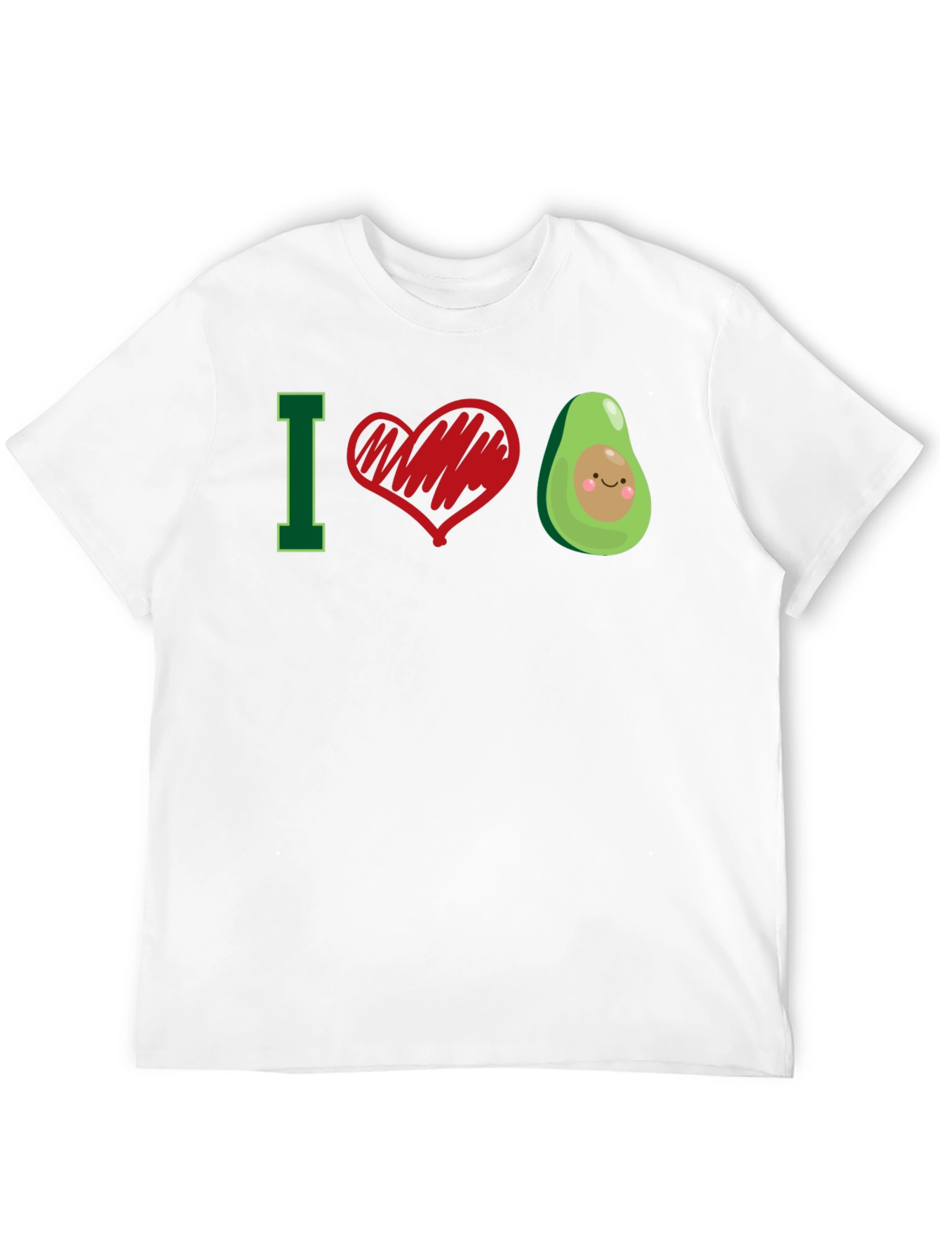 I Love Avocado T-Shirt - Cute Graphic Tee