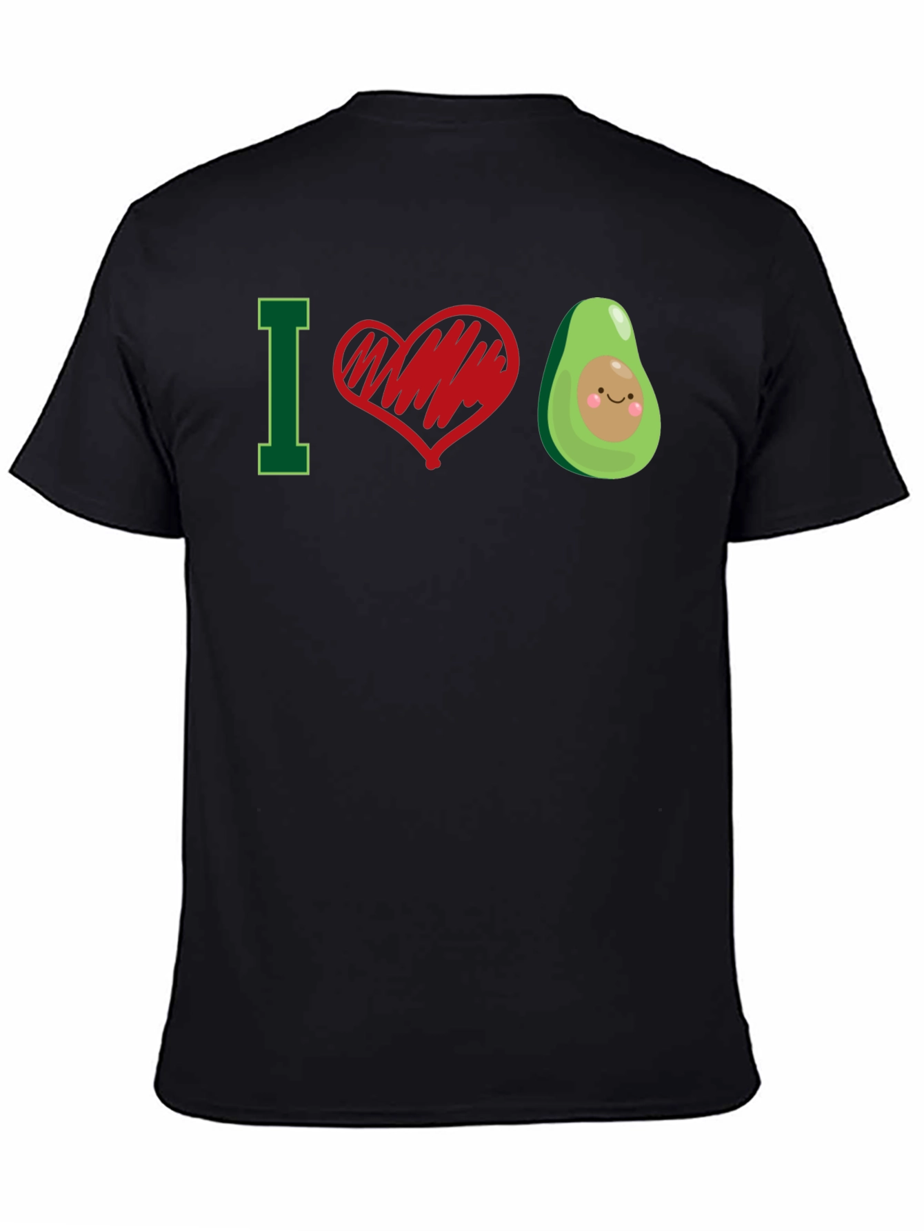 I Love Avocado T-Shirt - Cute Graphic Tee