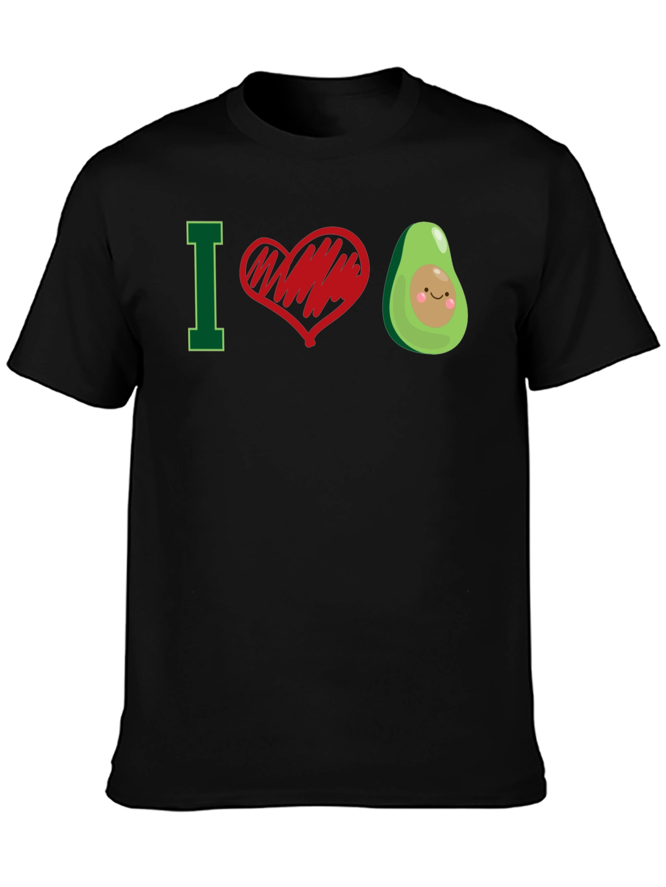 I Love Avocado T-Shirt - Cute Graphic Tee