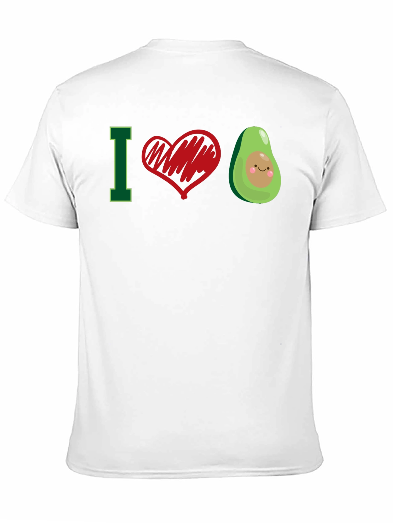 I Love Avocado T-Shirt - Cute Graphic Tee