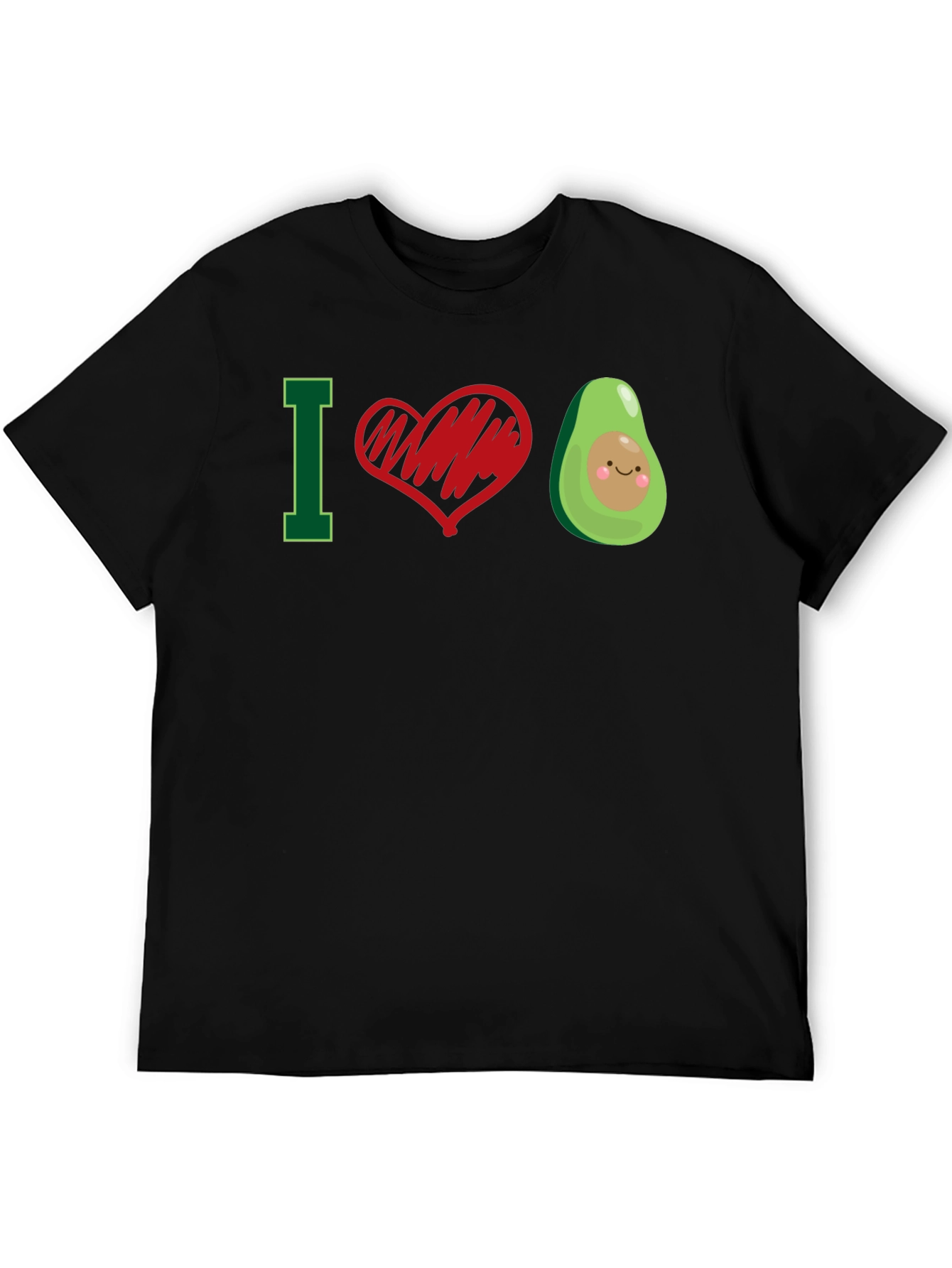 I Love Avocado T-Shirt - Cute Graphic Tee