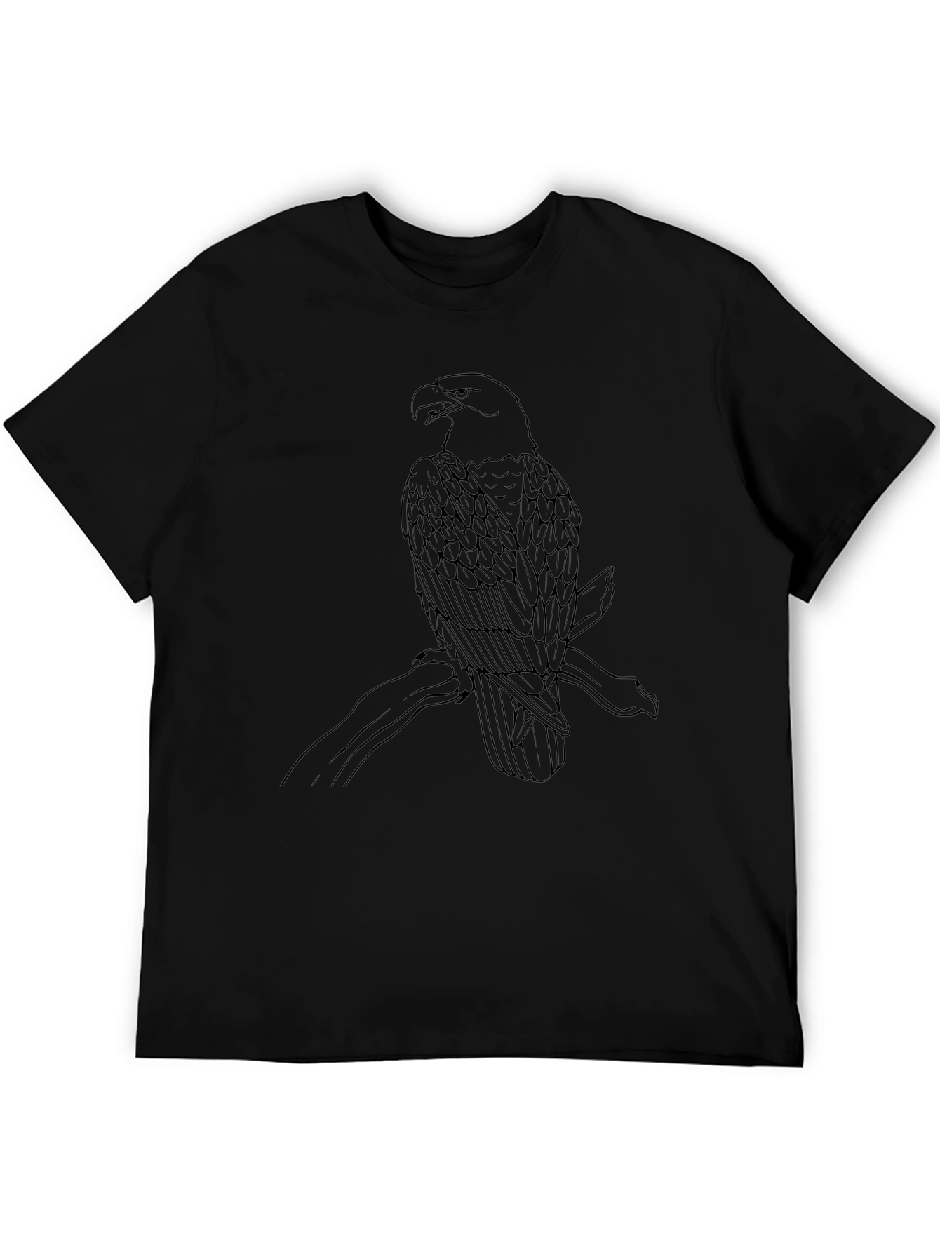 Eagle Graphic Tee - Black