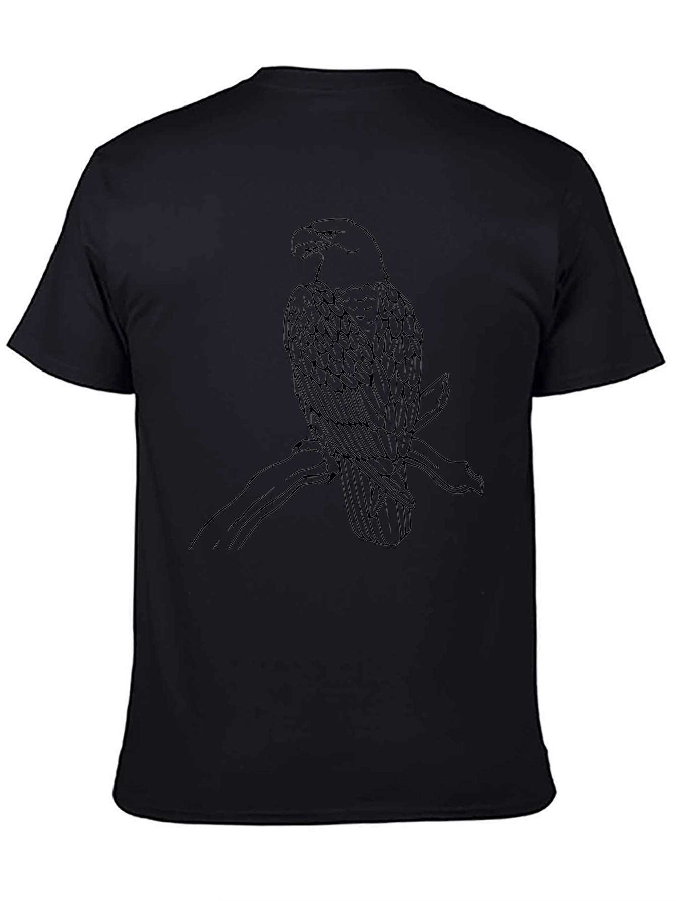 Eagle Graphic Tee - Black