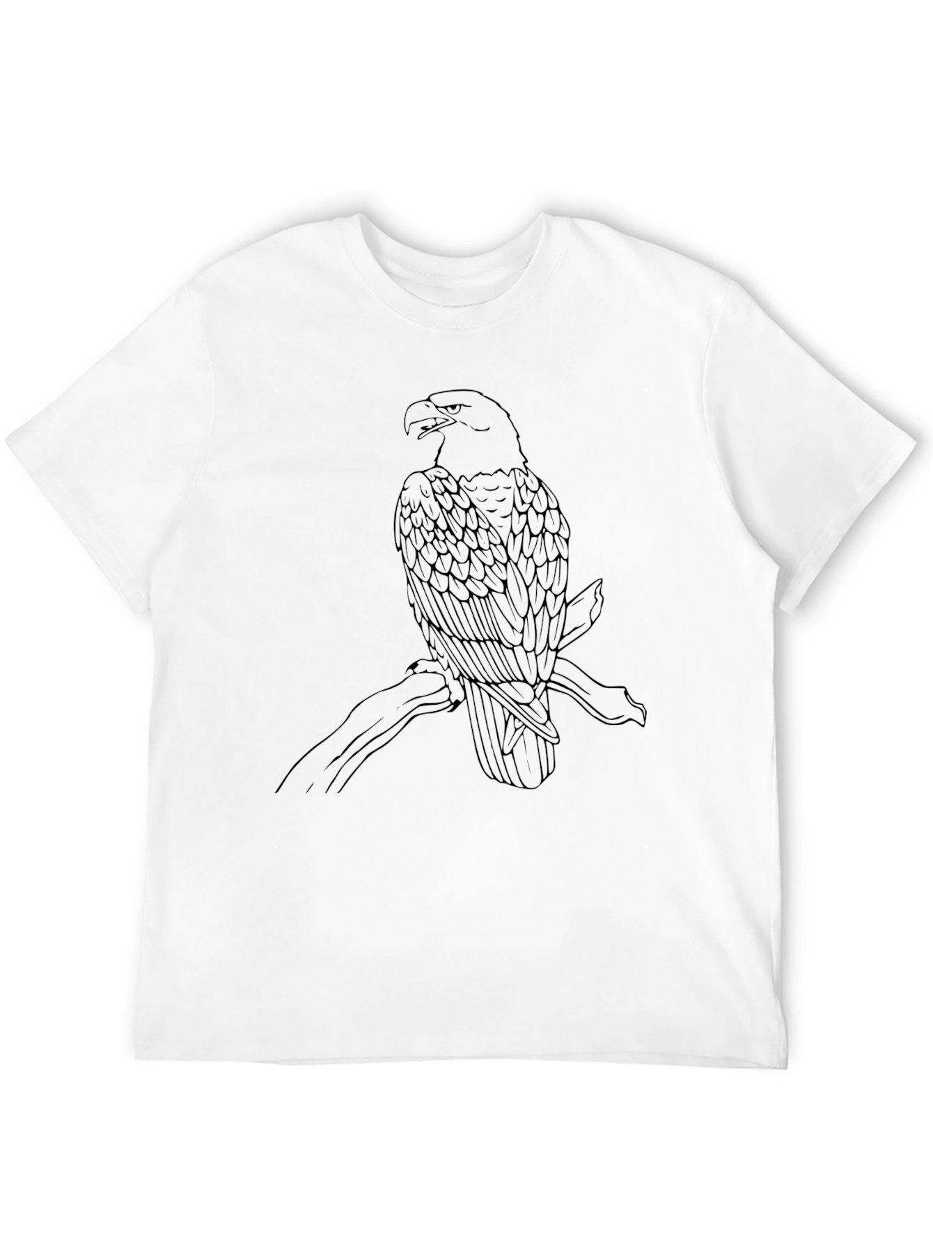 Eagle Graphic Tee - Black