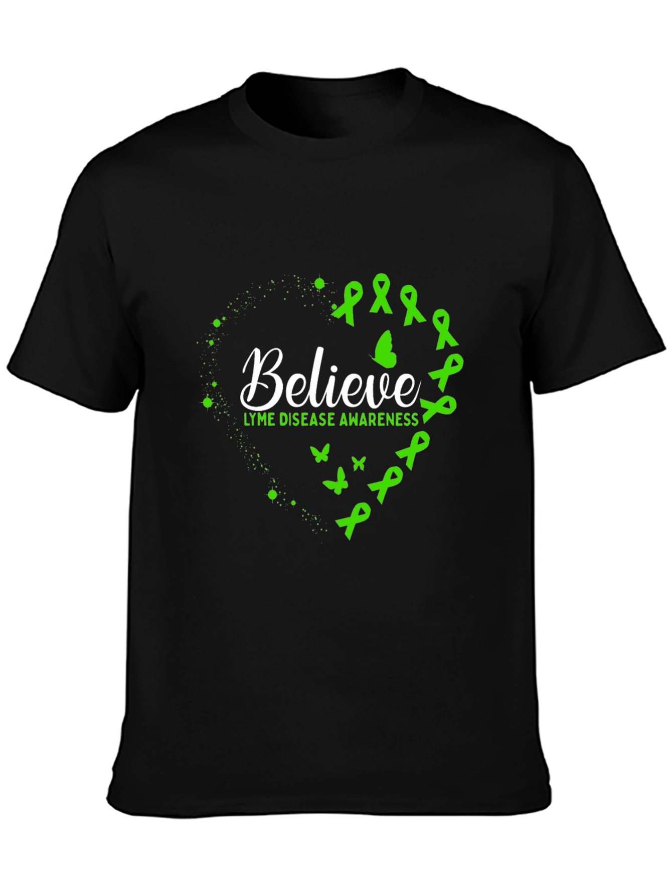 Believe Lyme Disease Awareness T-Shirt
