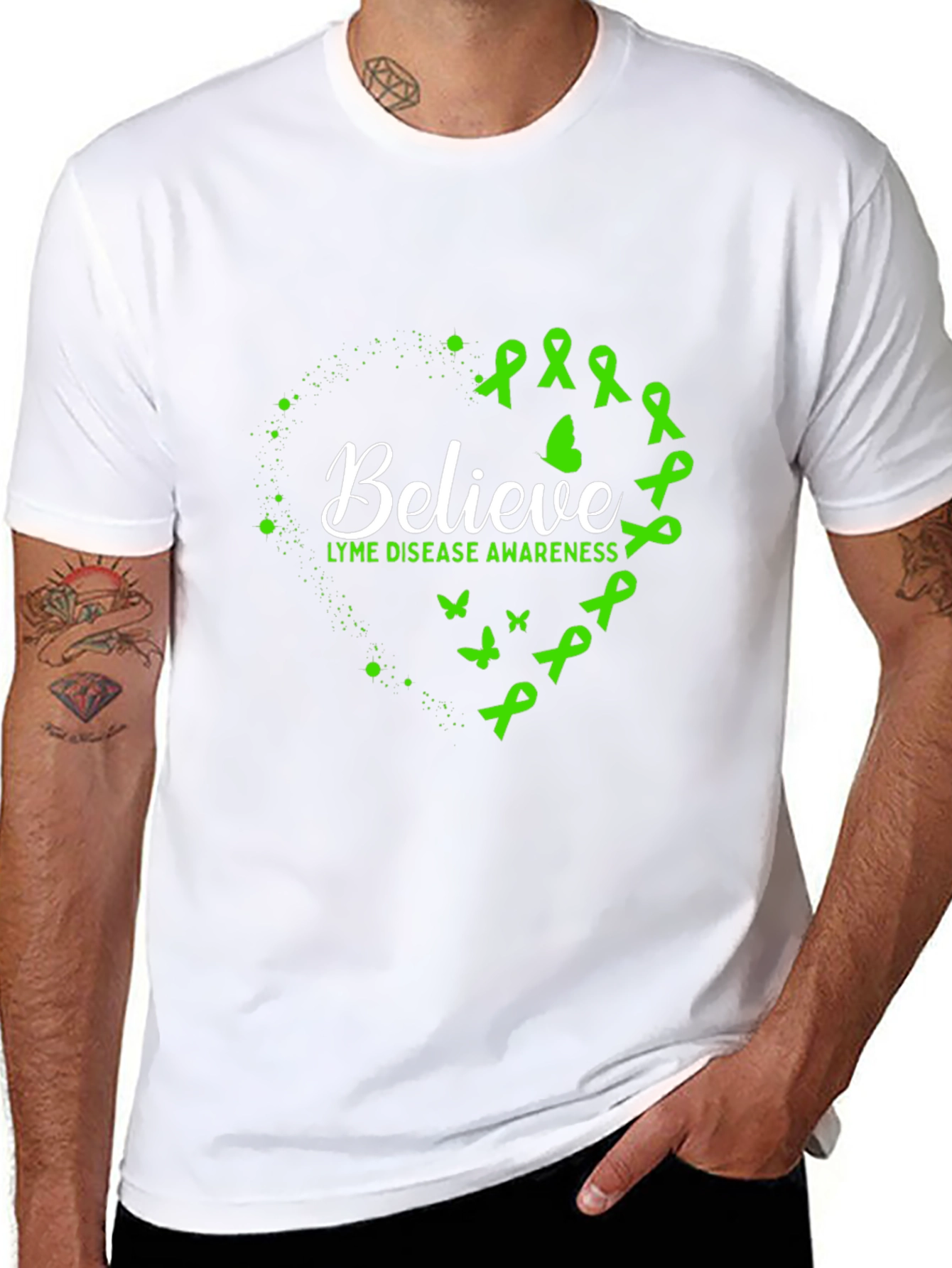Believe Lyme Disease Awareness T-Shirt