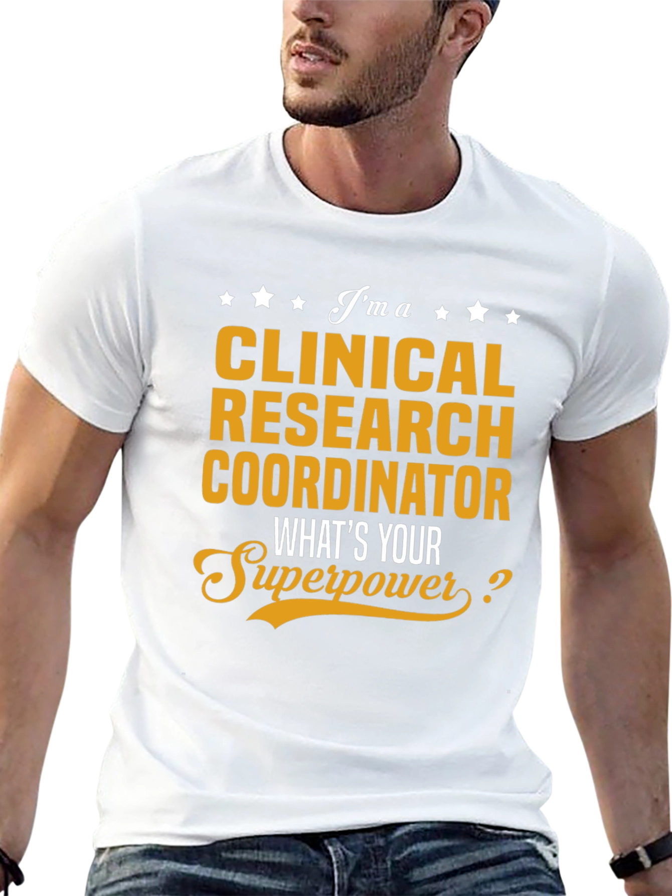 Clinical Research Coordinator Superpower T-Shirt