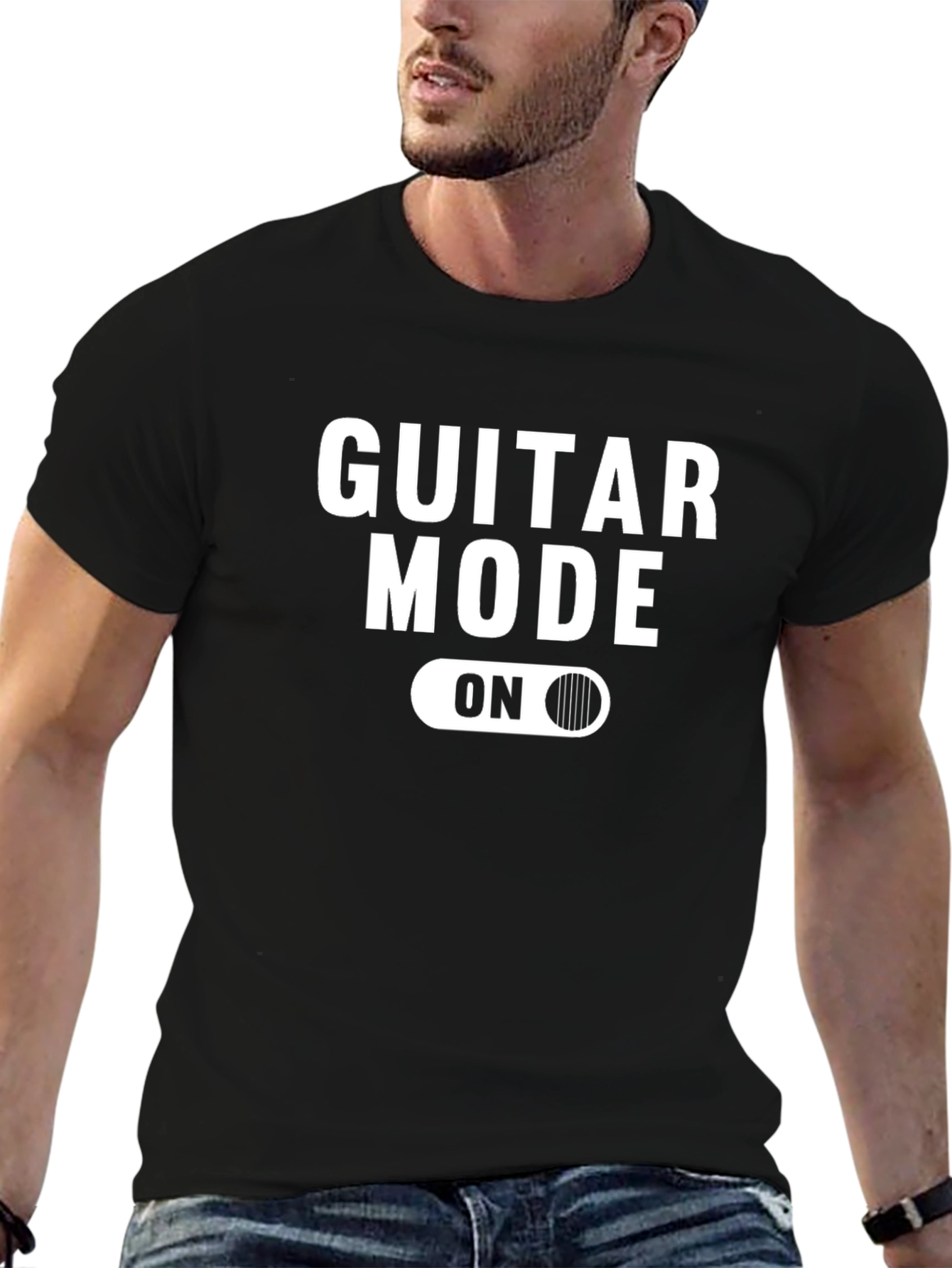 Guitar Mode On Graphic T-Shirt