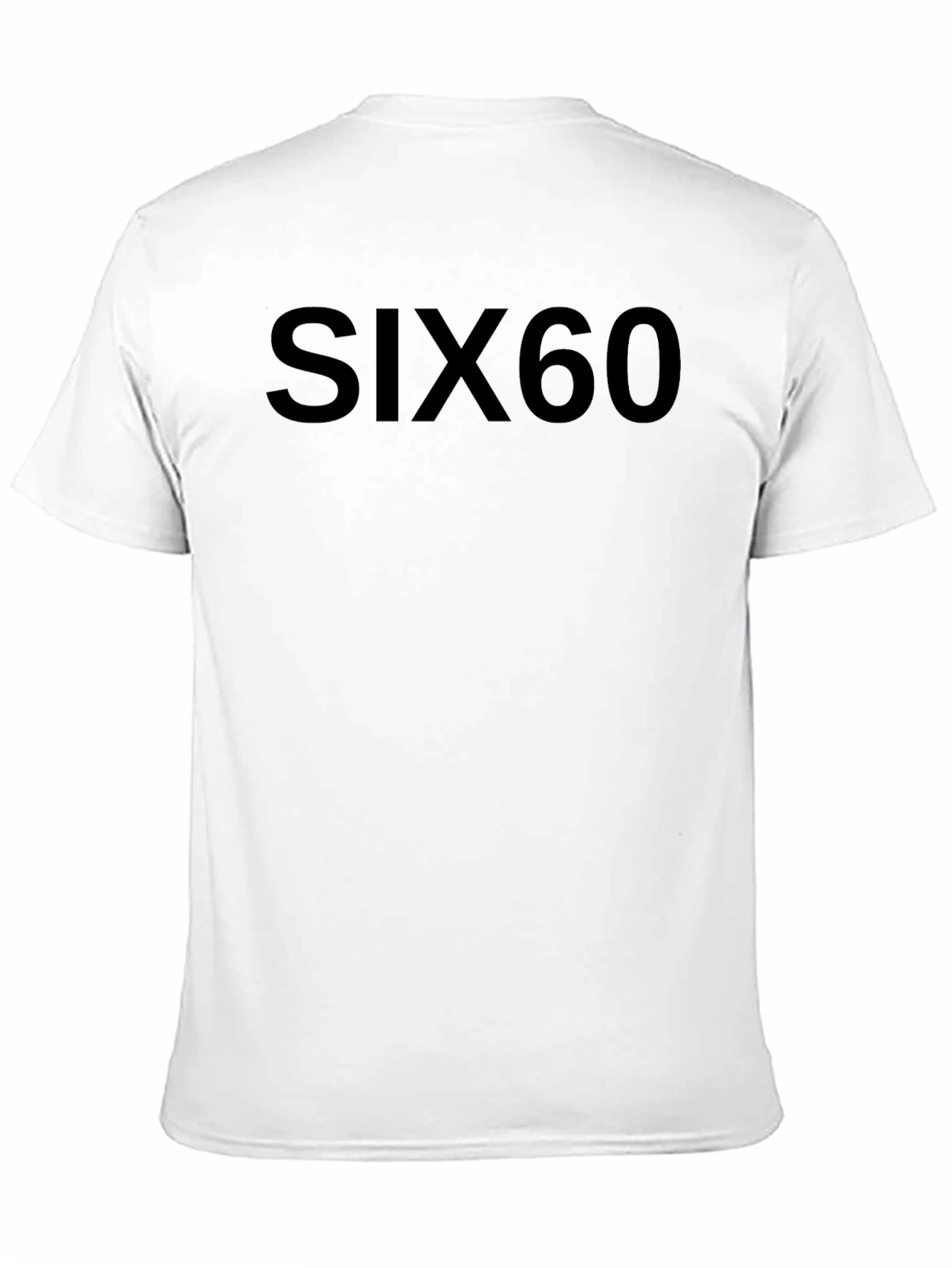 SIX60 Black T-Shirt - Classic Band Tee