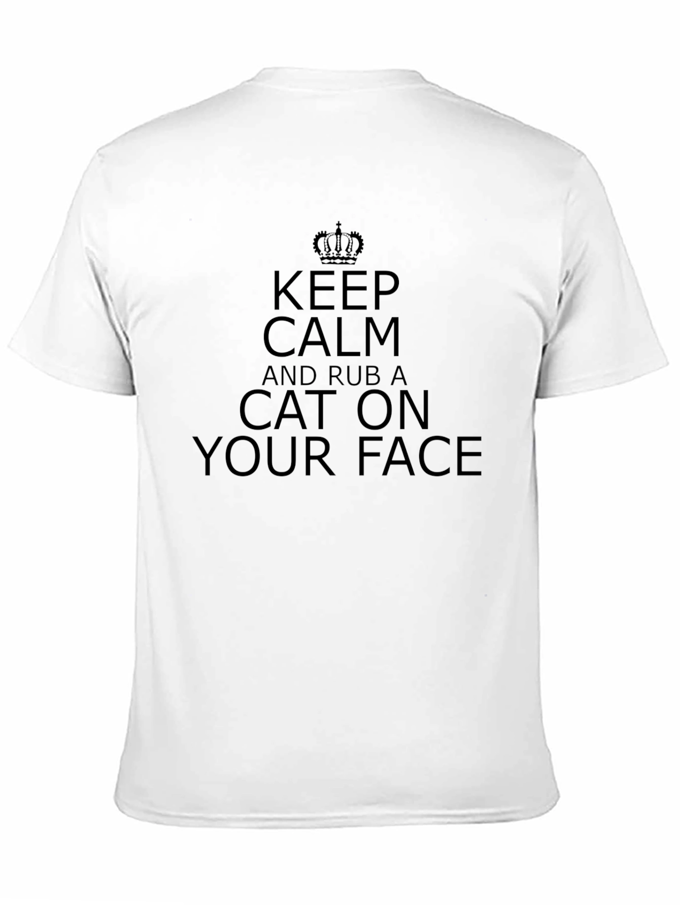 Keep Calm Cat Face T-Shirt