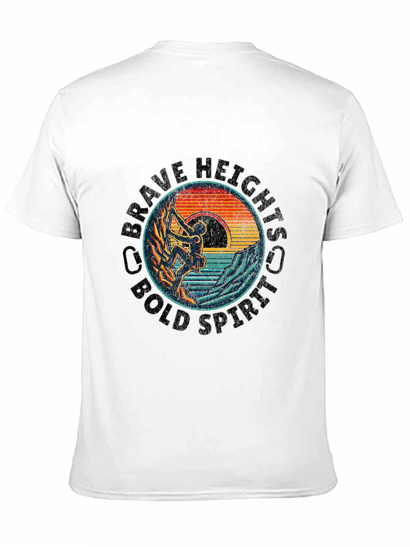 Brave Heights Climbing Graphic Tee