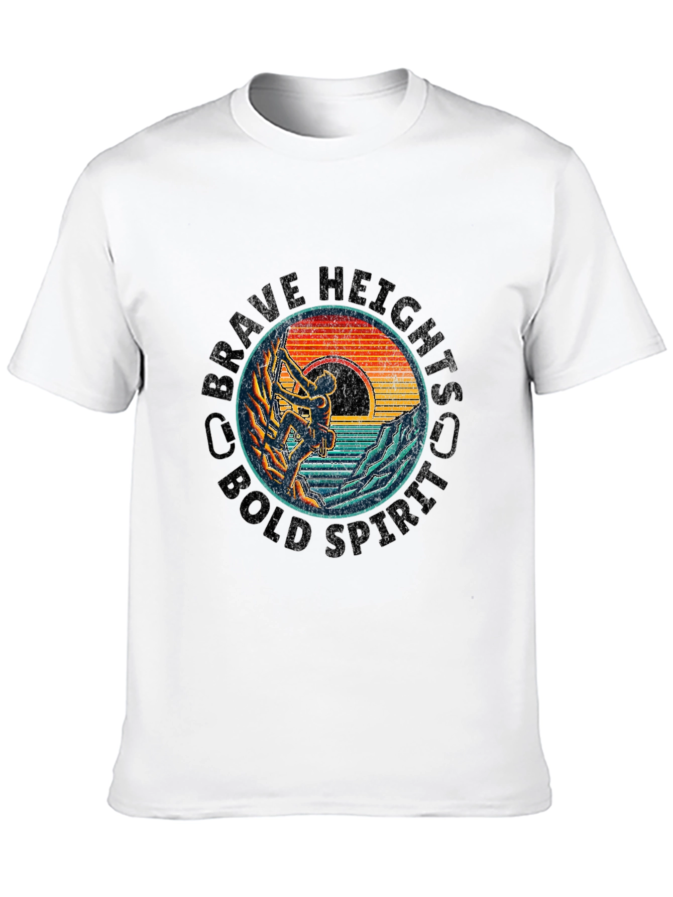 Brave Heights Climbing Graphic Tee