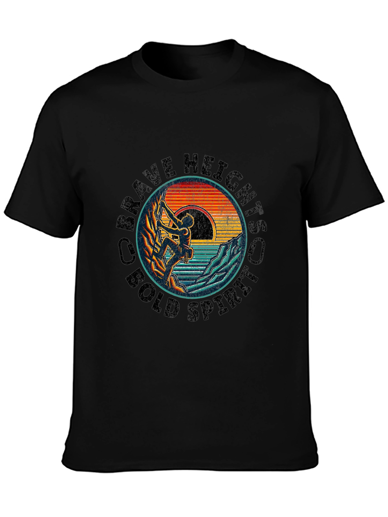 Brave Heights Climbing Graphic Tee