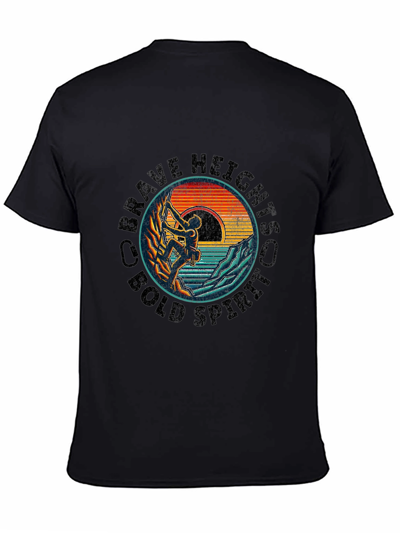 Brave Heights Climbing Graphic Tee