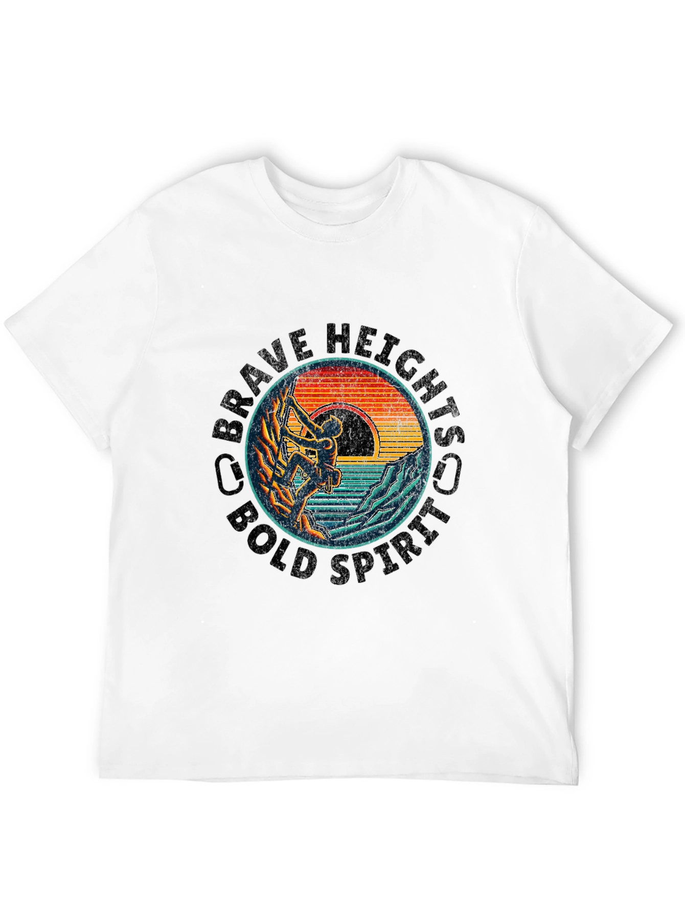 Brave Heights Climbing Graphic Tee