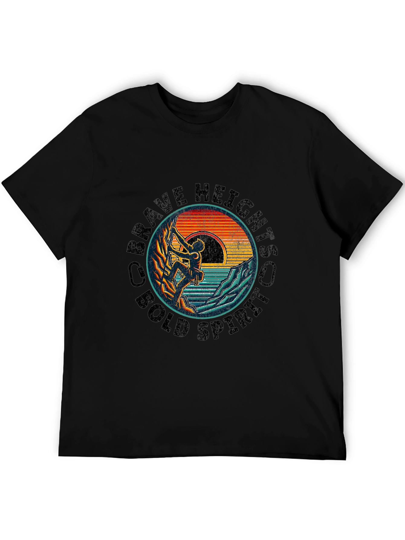 Brave Heights Climbing Graphic Tee