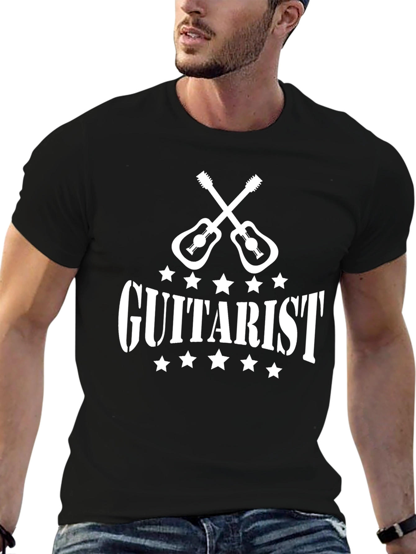 Guitarist Graphic Tee - Music Lover T-Shirt