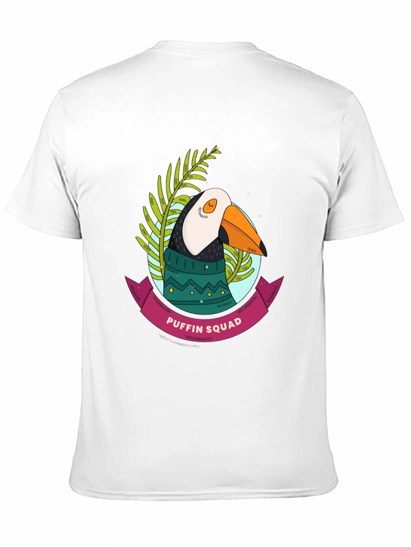 Puffin Squad Graphic Tee - Novelty Bird T-Shirt